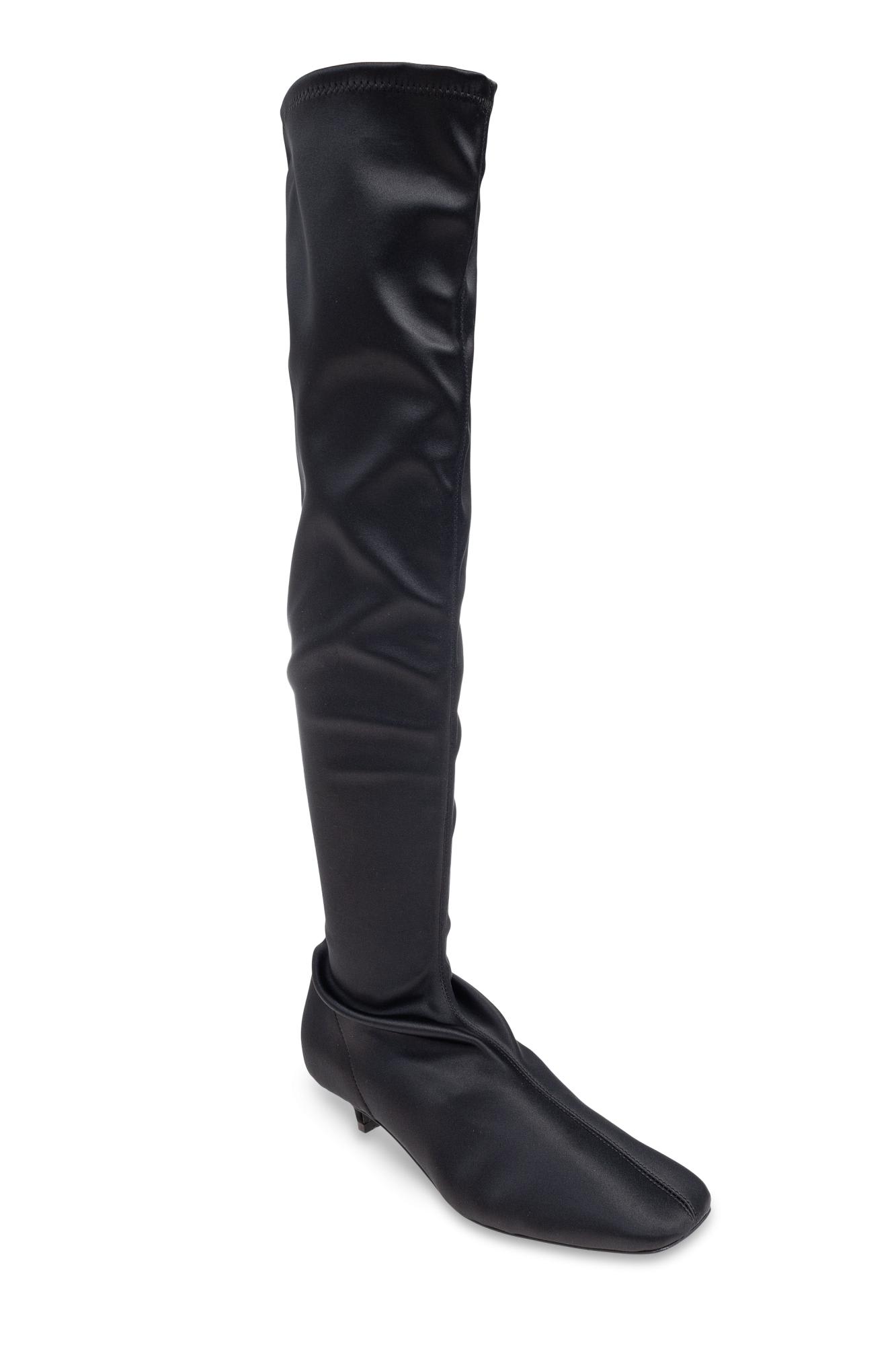 Totême Toteme Over-the-knee Boots In Black