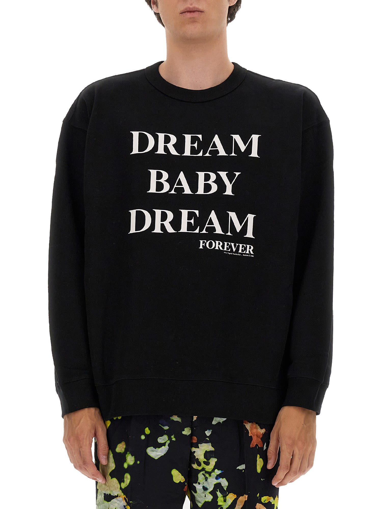 Dries Van Noten Dream Baby Dream Print Sweatshirt