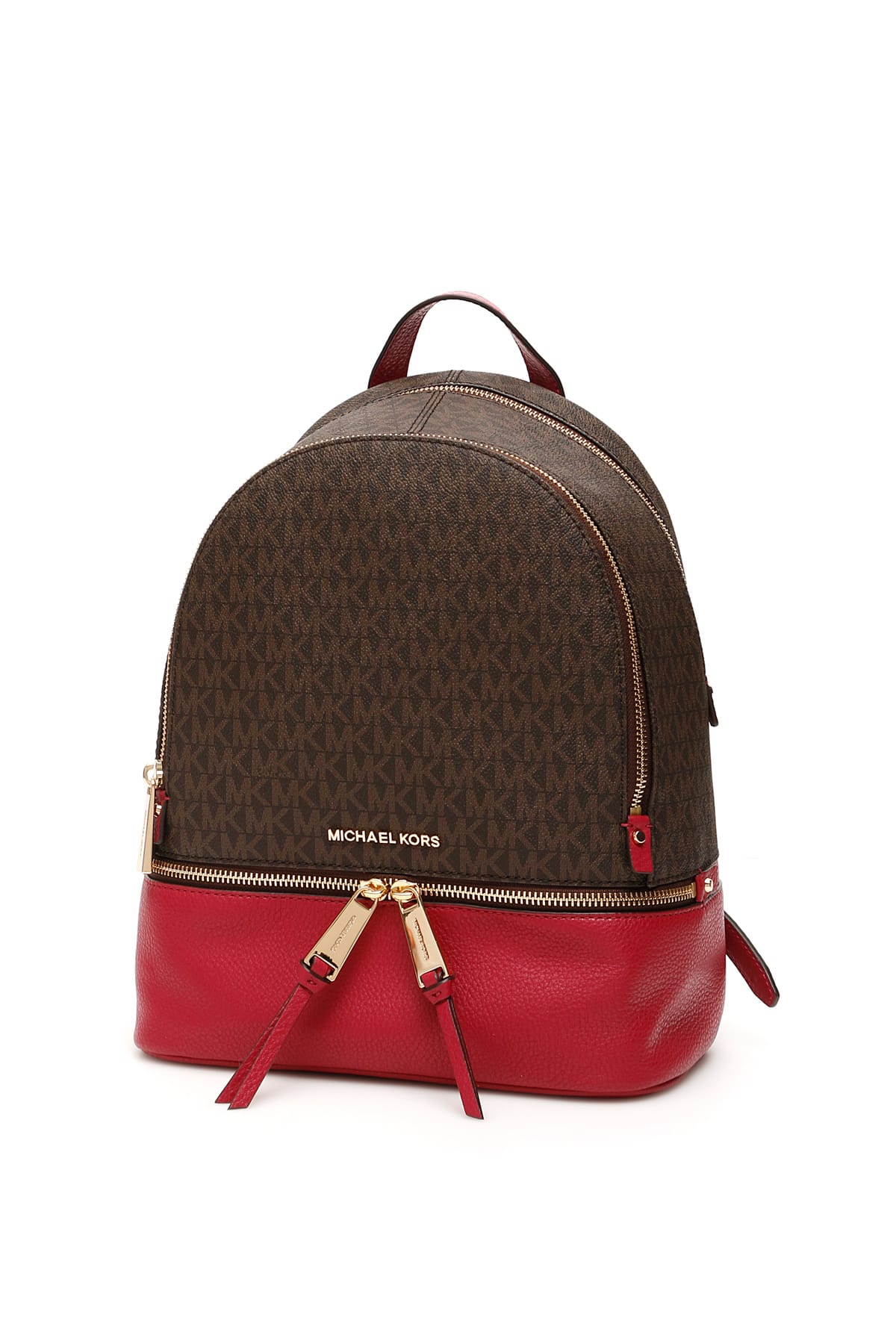 mk backpack red