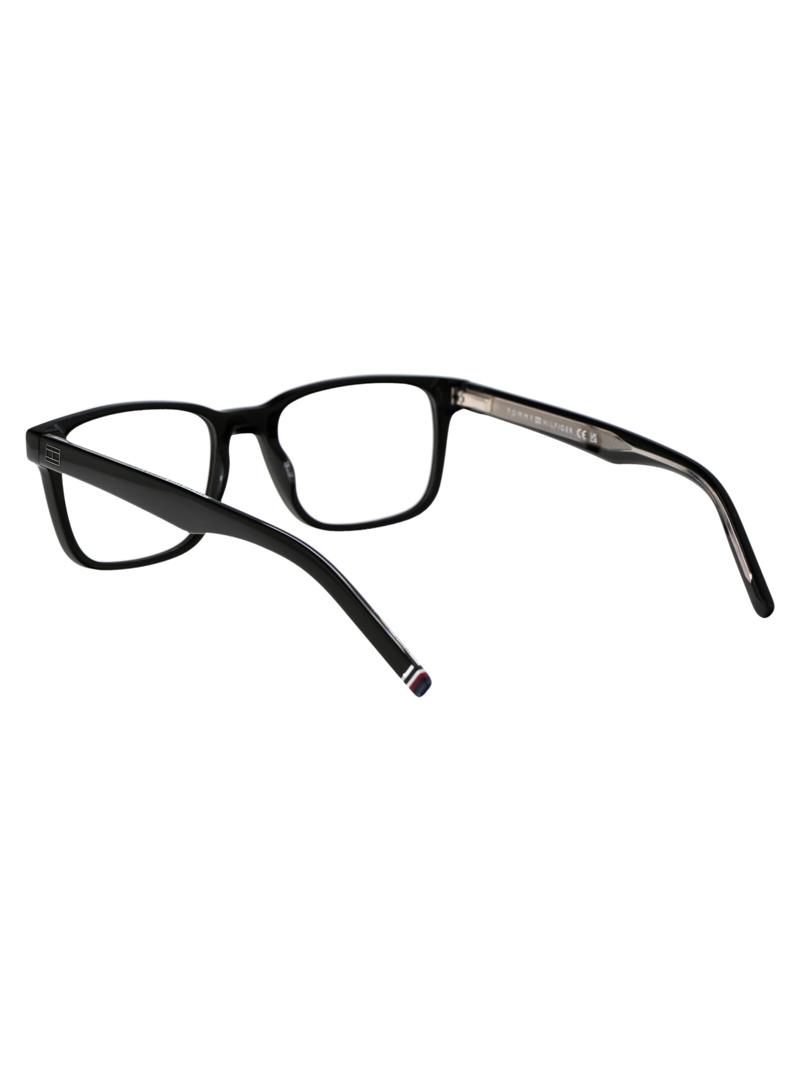 Shop Tommy Hilfiger Th 2075 Glasses In 807 Black