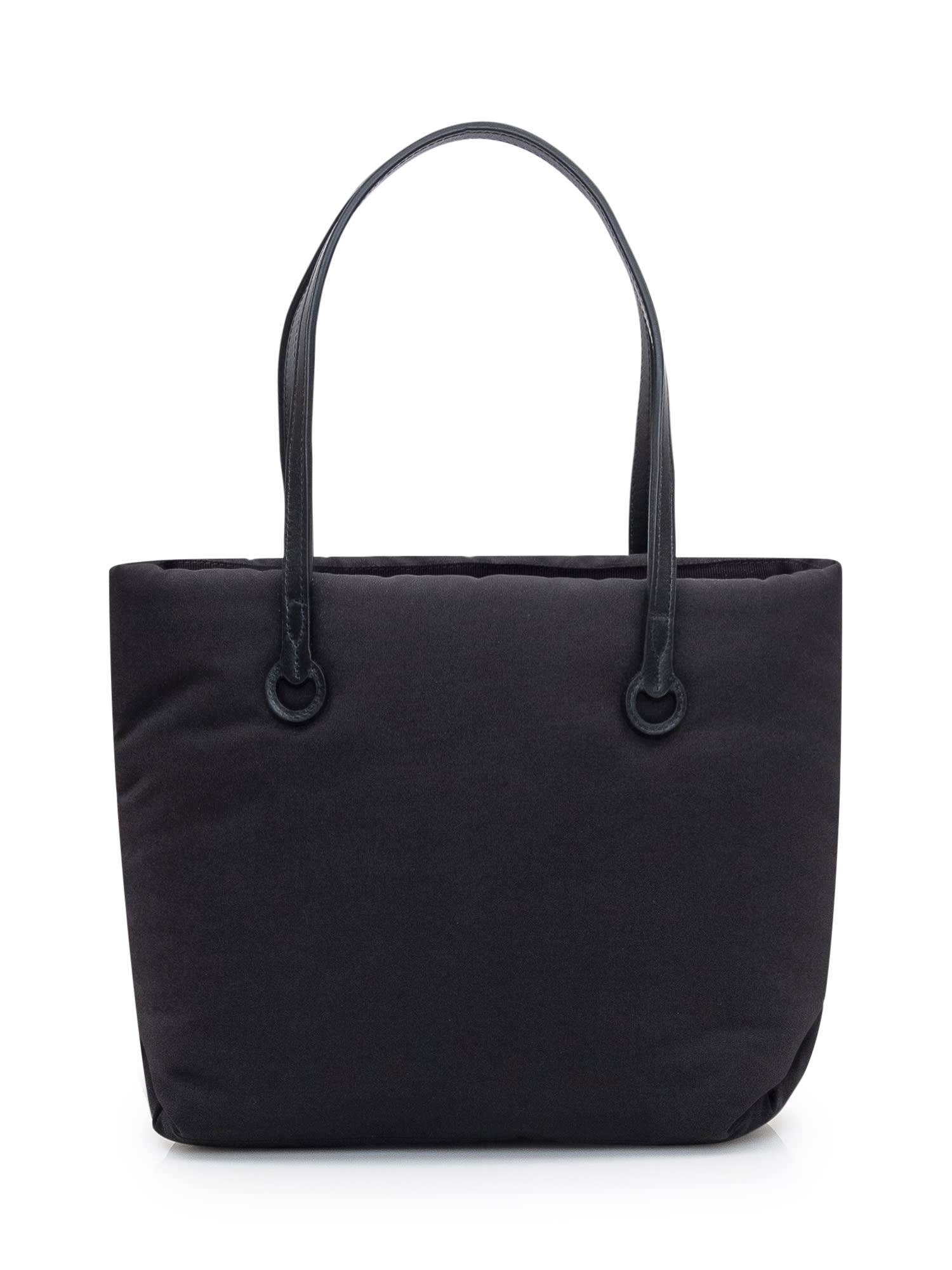 Shop Jw Anderson Small Puffy Anchor Bag In Black