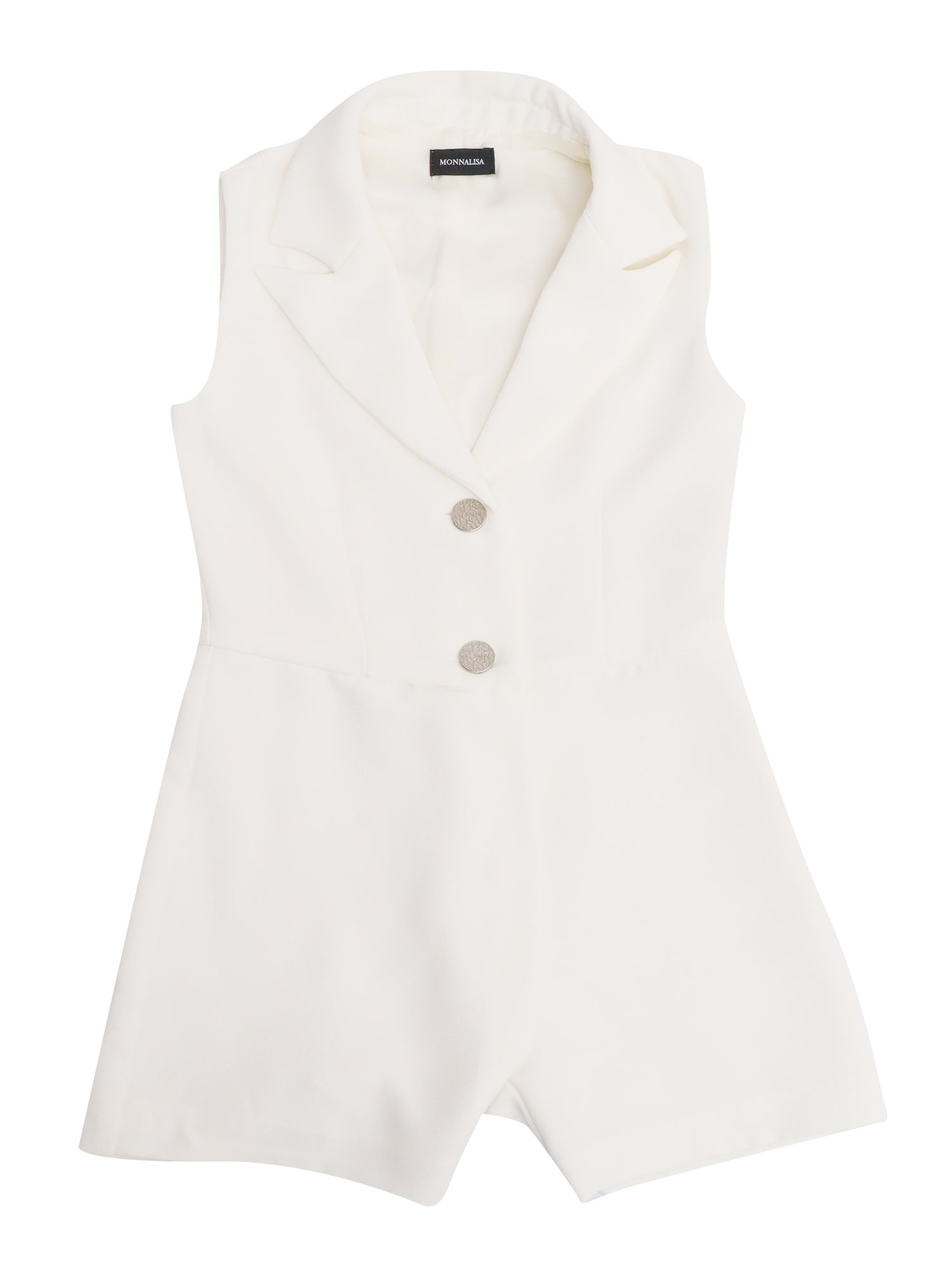 Monnalisa Jumpsuit In White