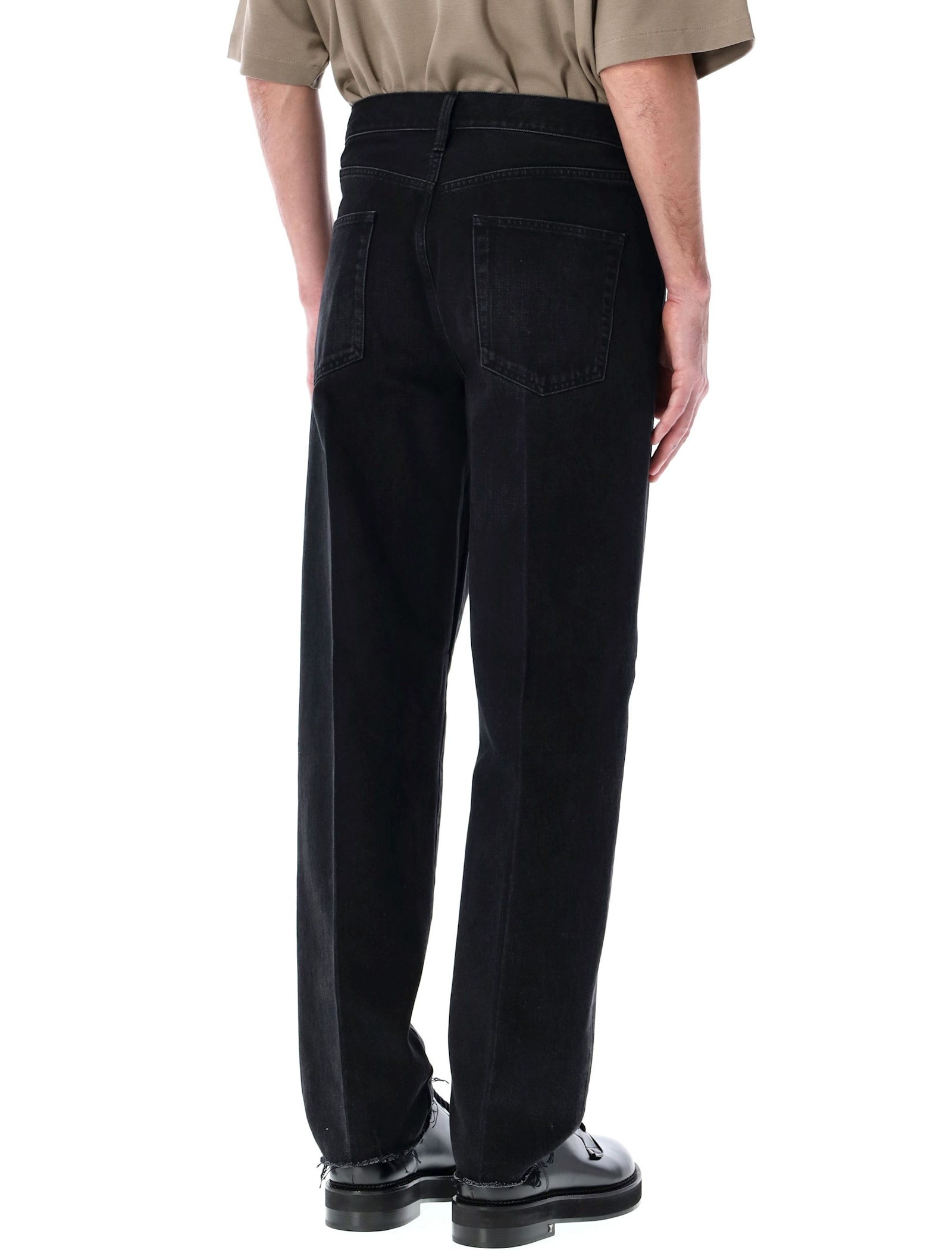 Fear Of God Men's Classic 5 Pockets Jeans In Black