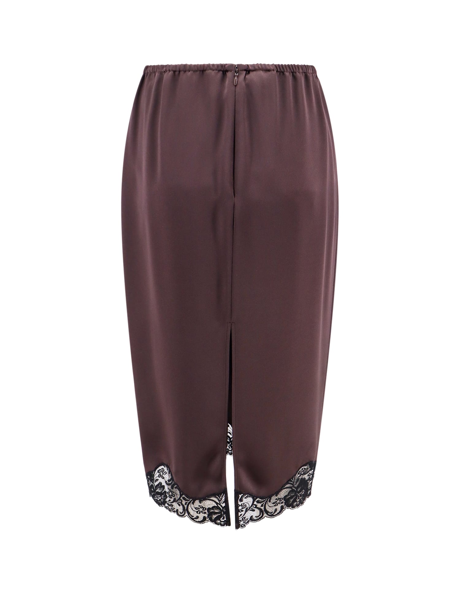 Shop Pinko Skirt In Brown