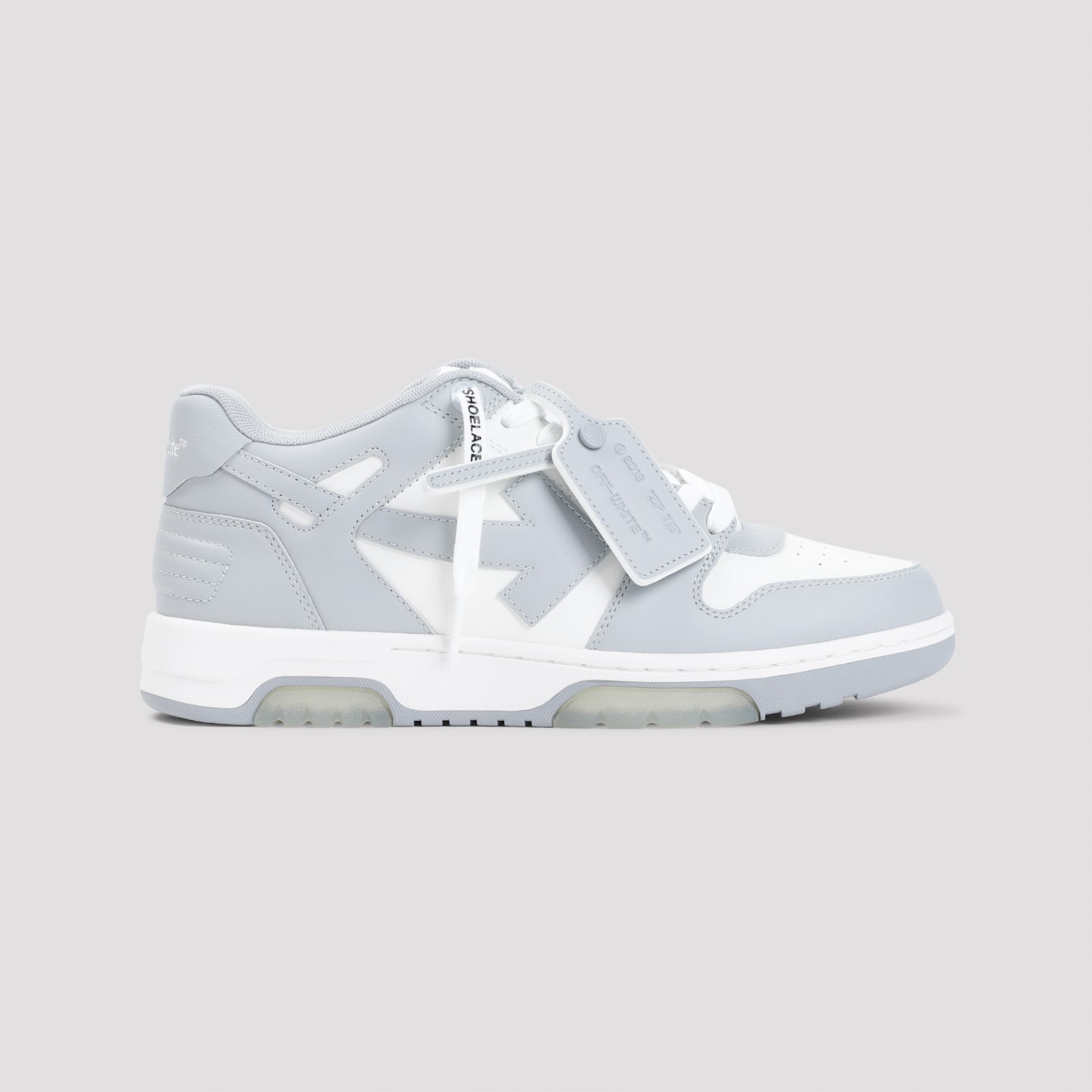 Shop Off-white Out Of Office Sneakers In White Grey