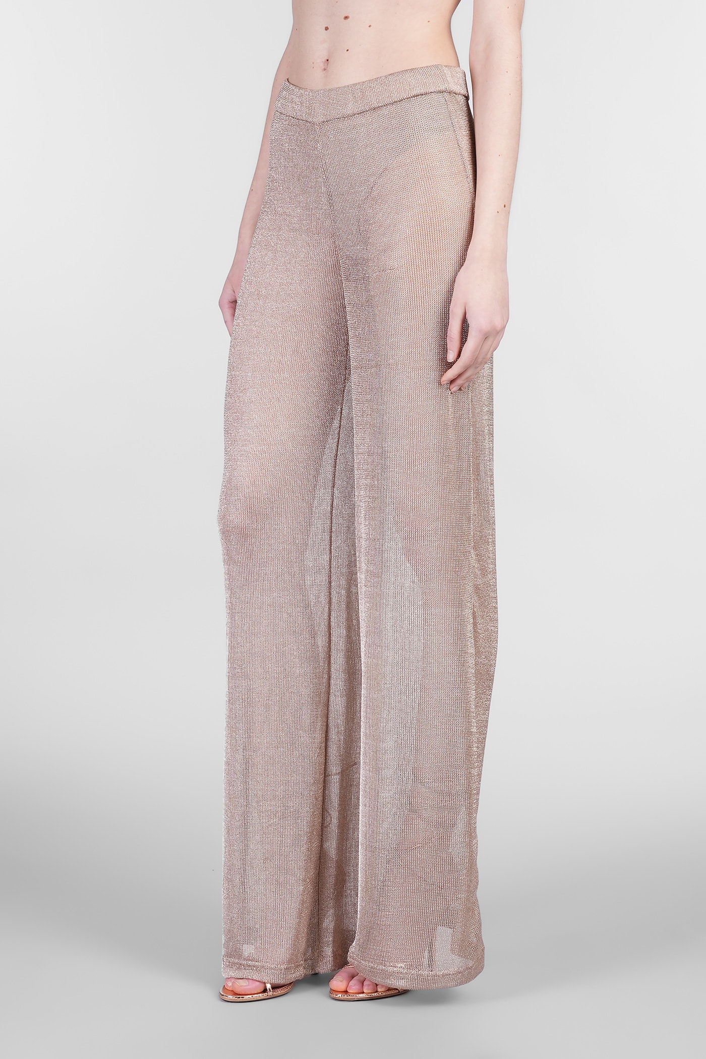 Mvp Wardrobe Pants In Bronze Viscose