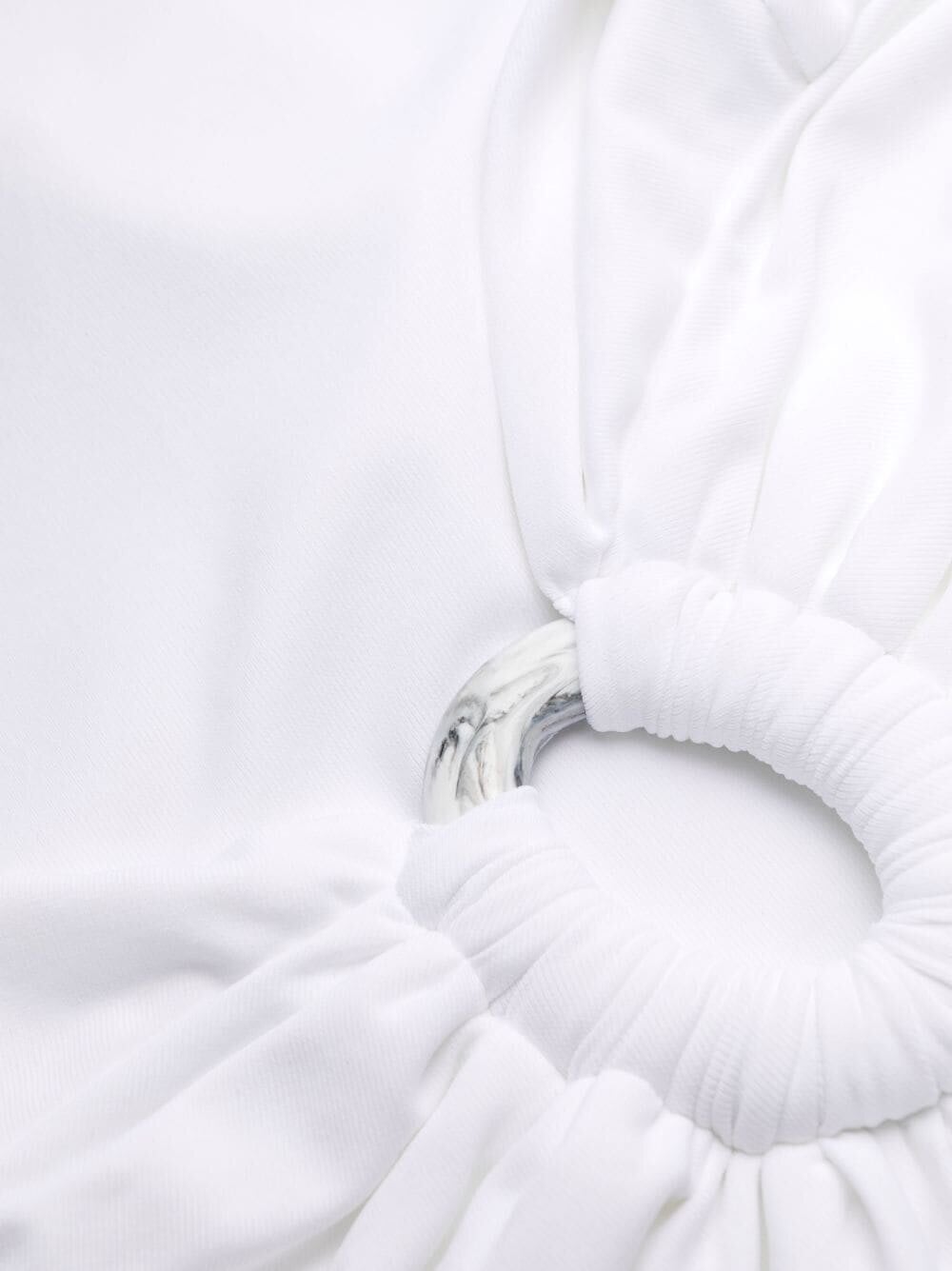 Shop Fisico Cristina Ferrari Intero Fazzoletto Con Anello In White