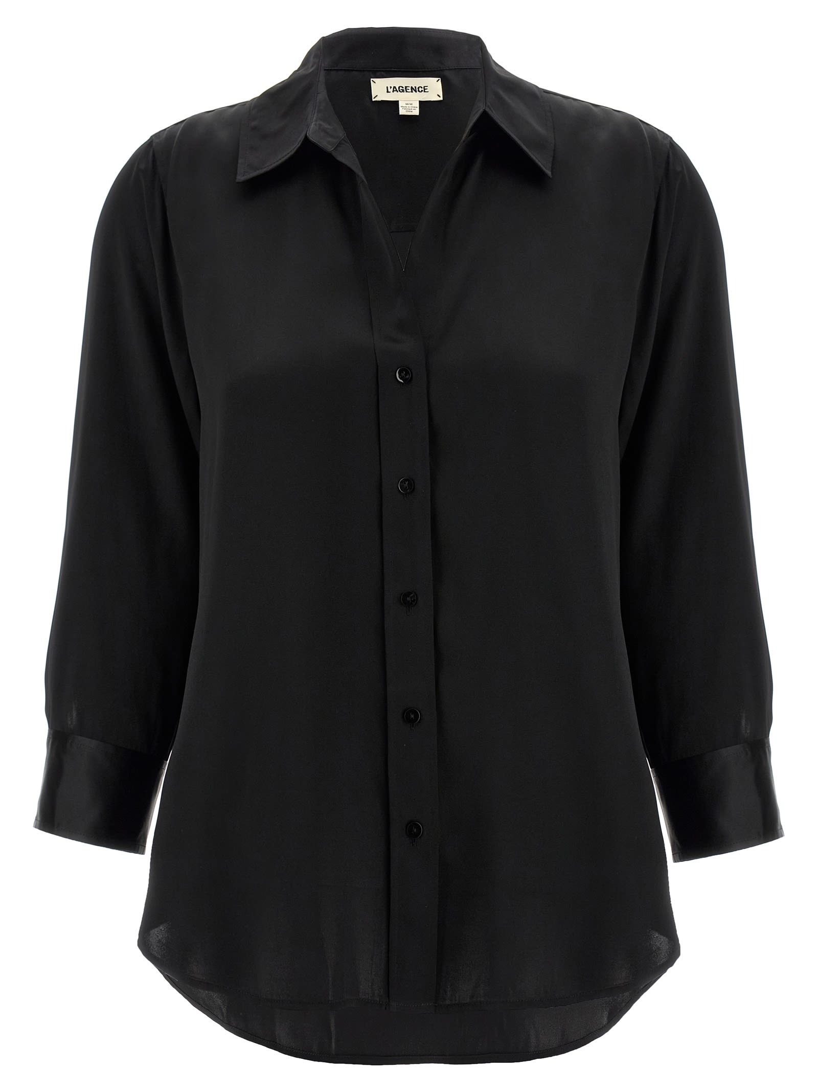 L'agence Dani Shirt In Black