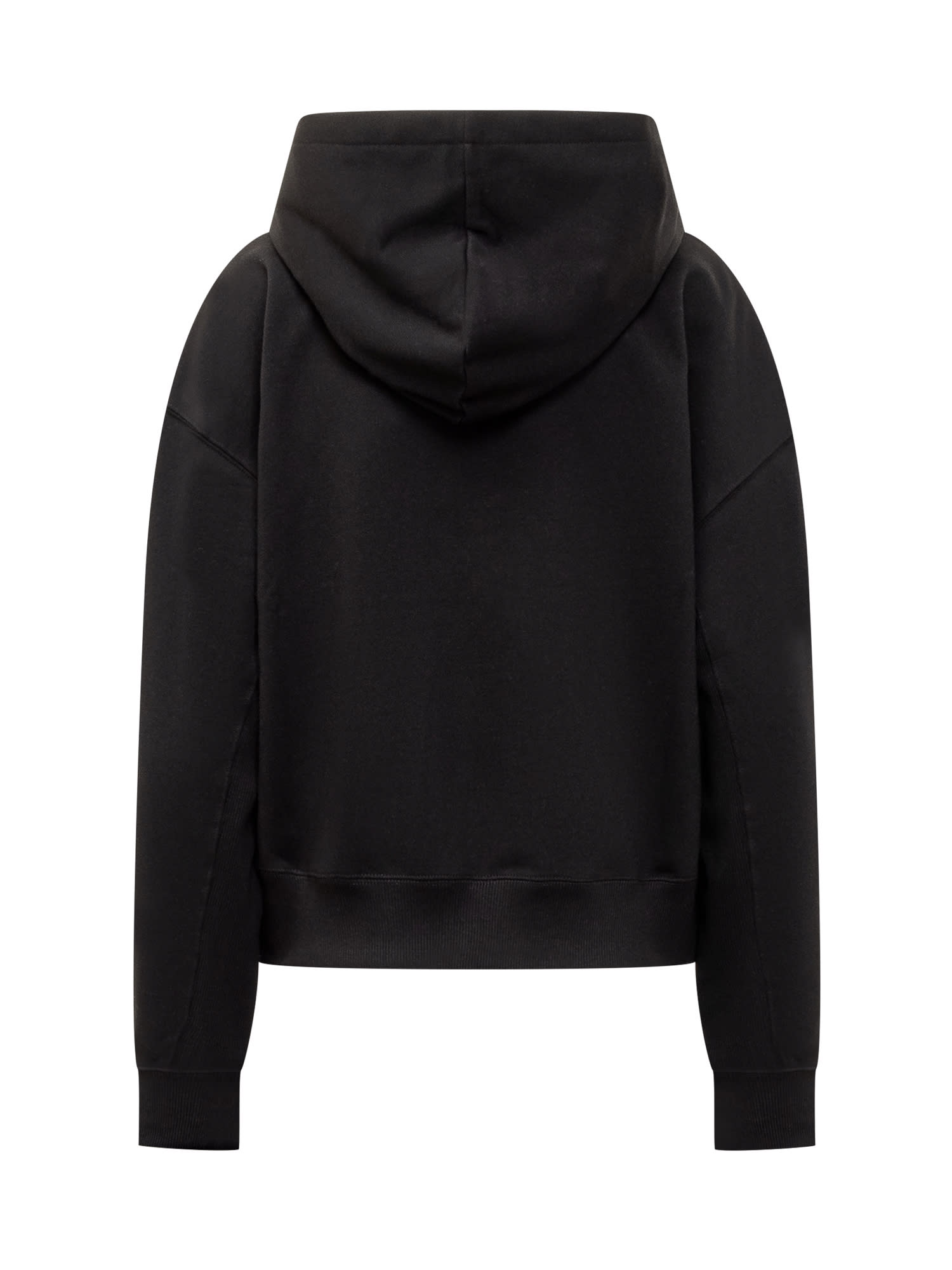 Shop Jw Anderson Jwanchor Hoodie In Black