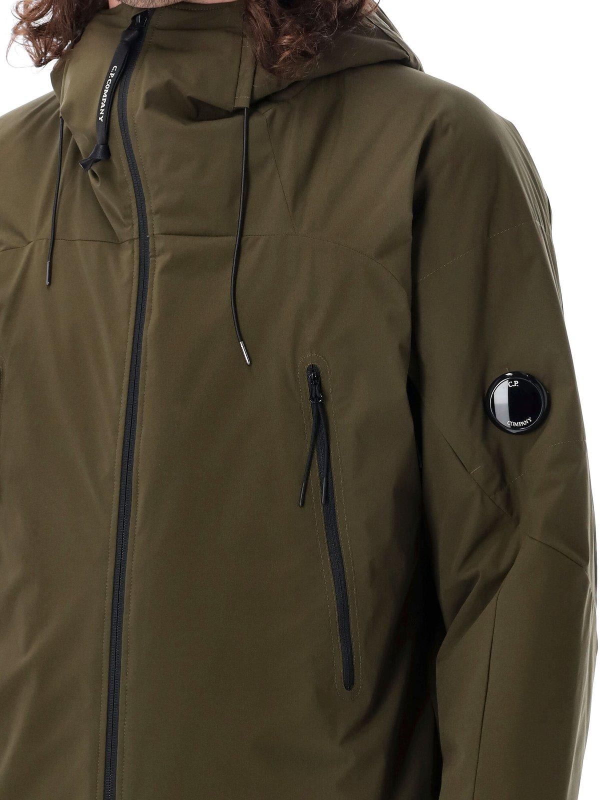 Shop C.p. Company Pro-tek Hooded Jacket In Military