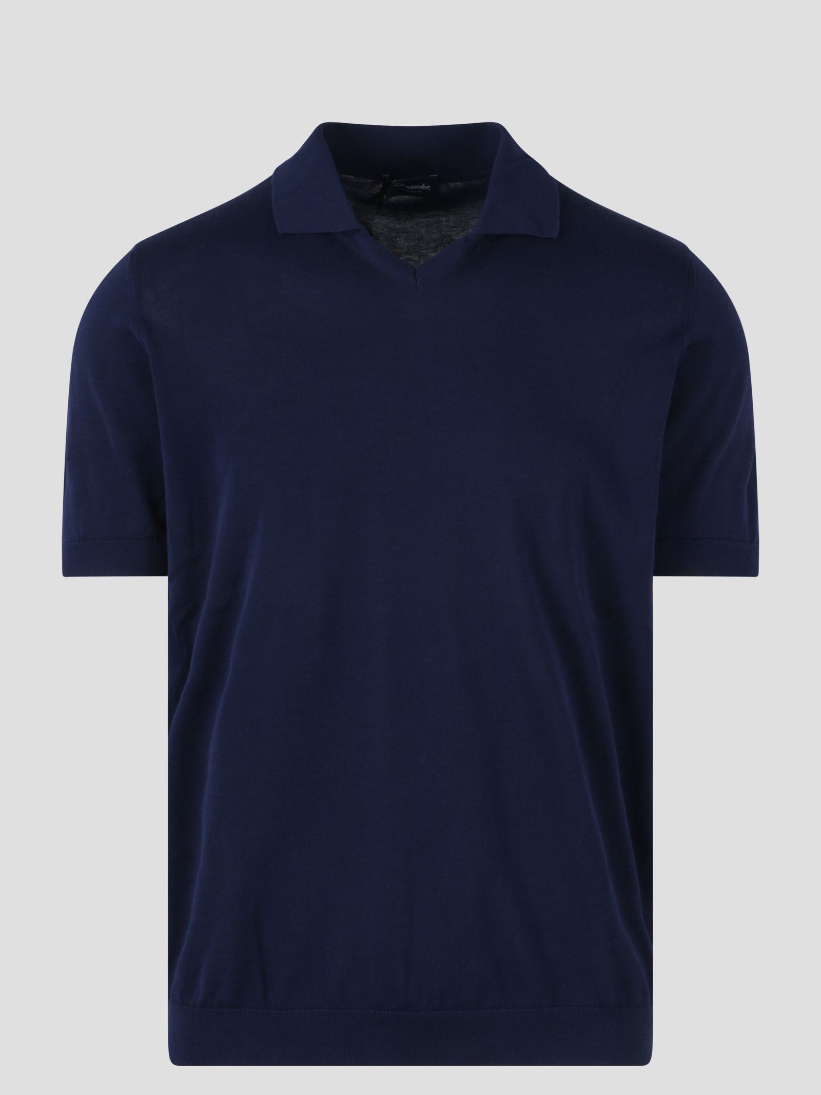 DRUMOHR BUTTONLESS POLO