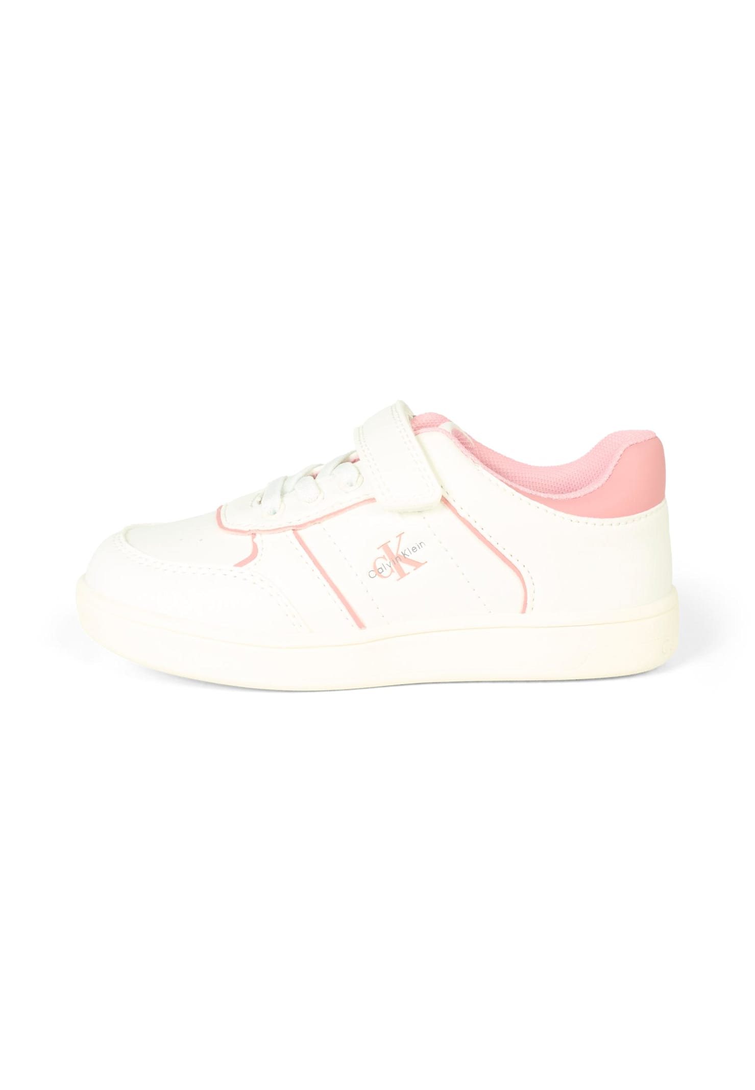 Calvin Klein Logo Sneakers In White