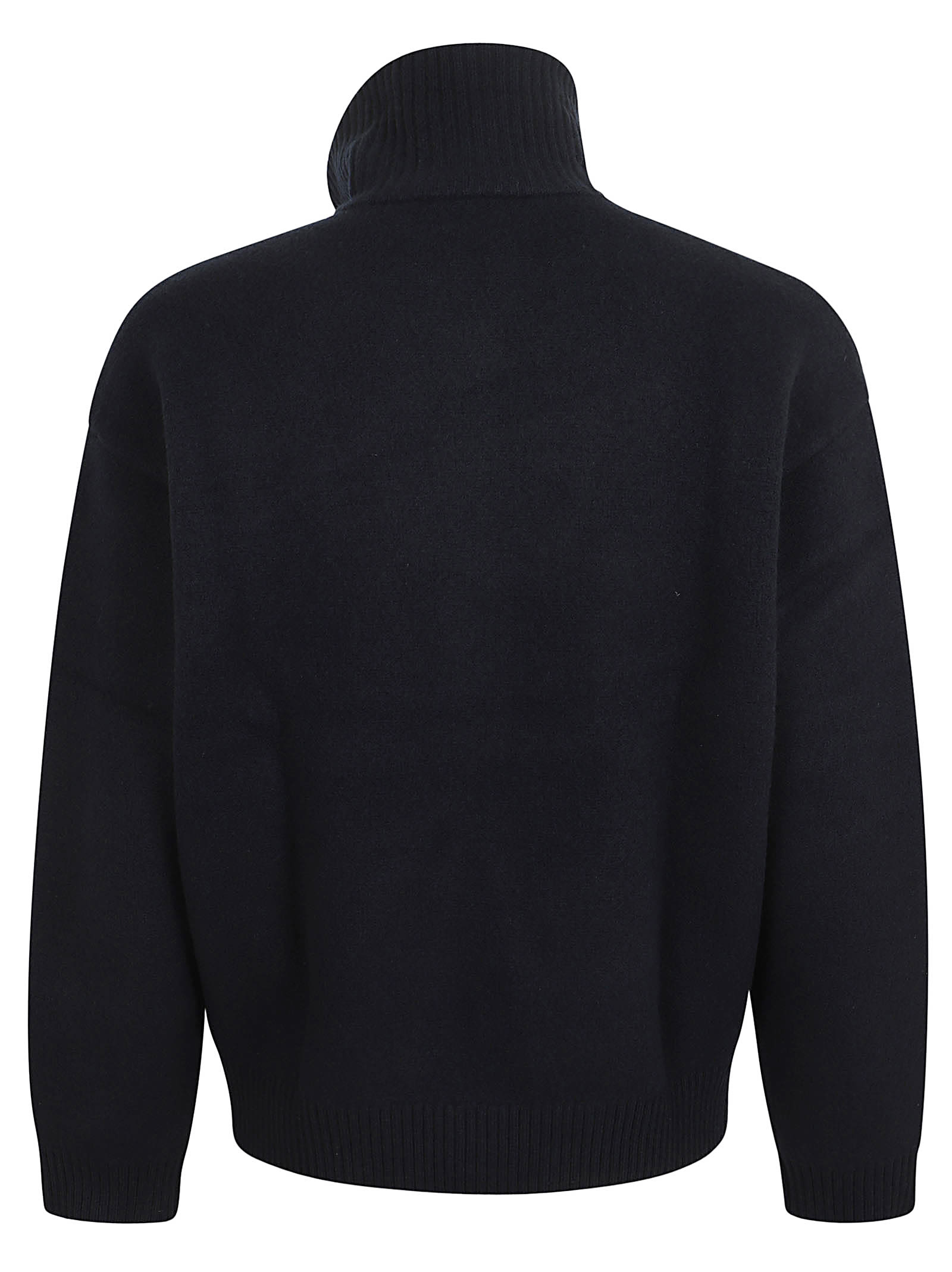 Shop Emporio Armani Cardigan In Blu Navy