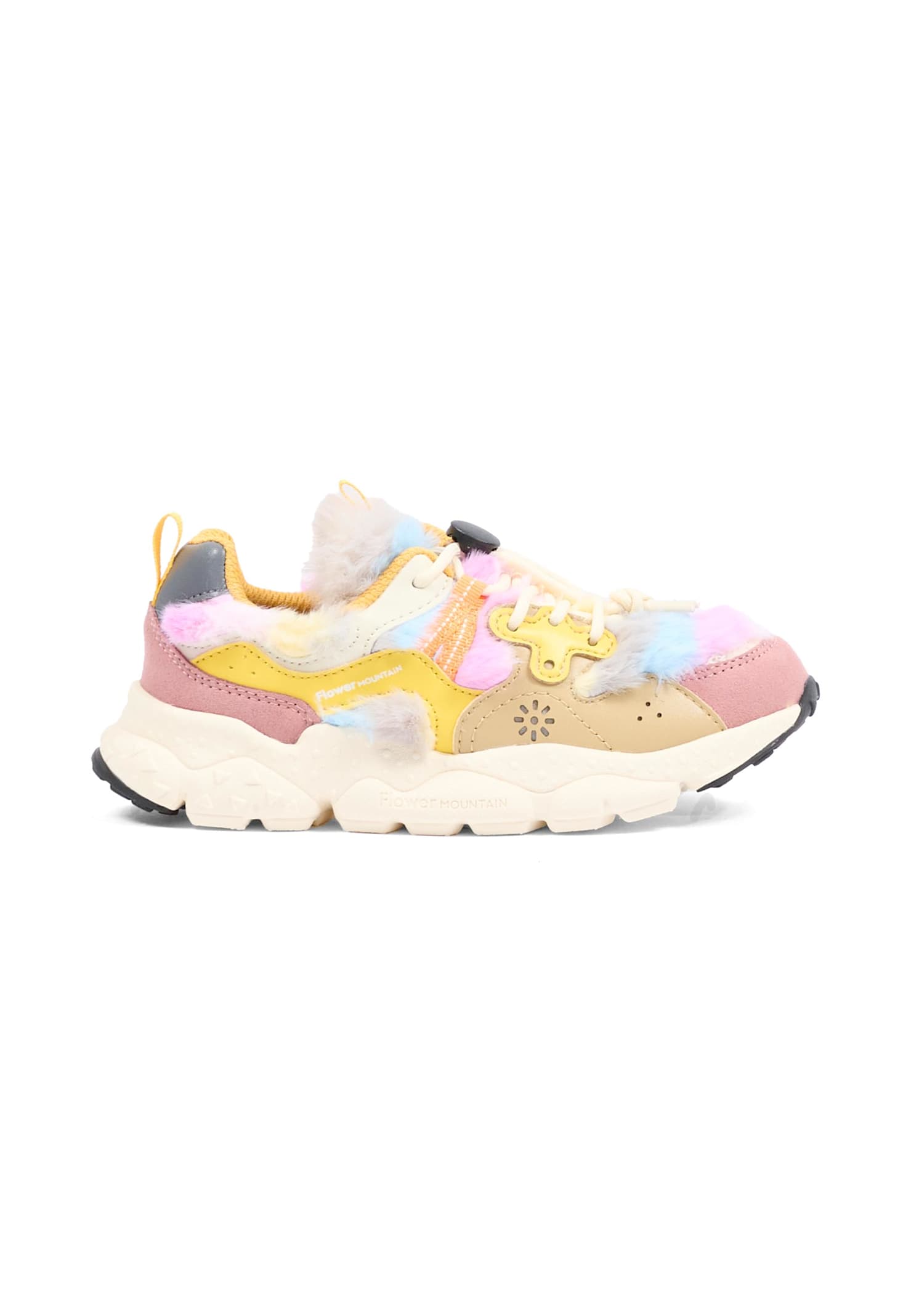 Flower Mountain Multicolor Sneakers For Kids In Multi
