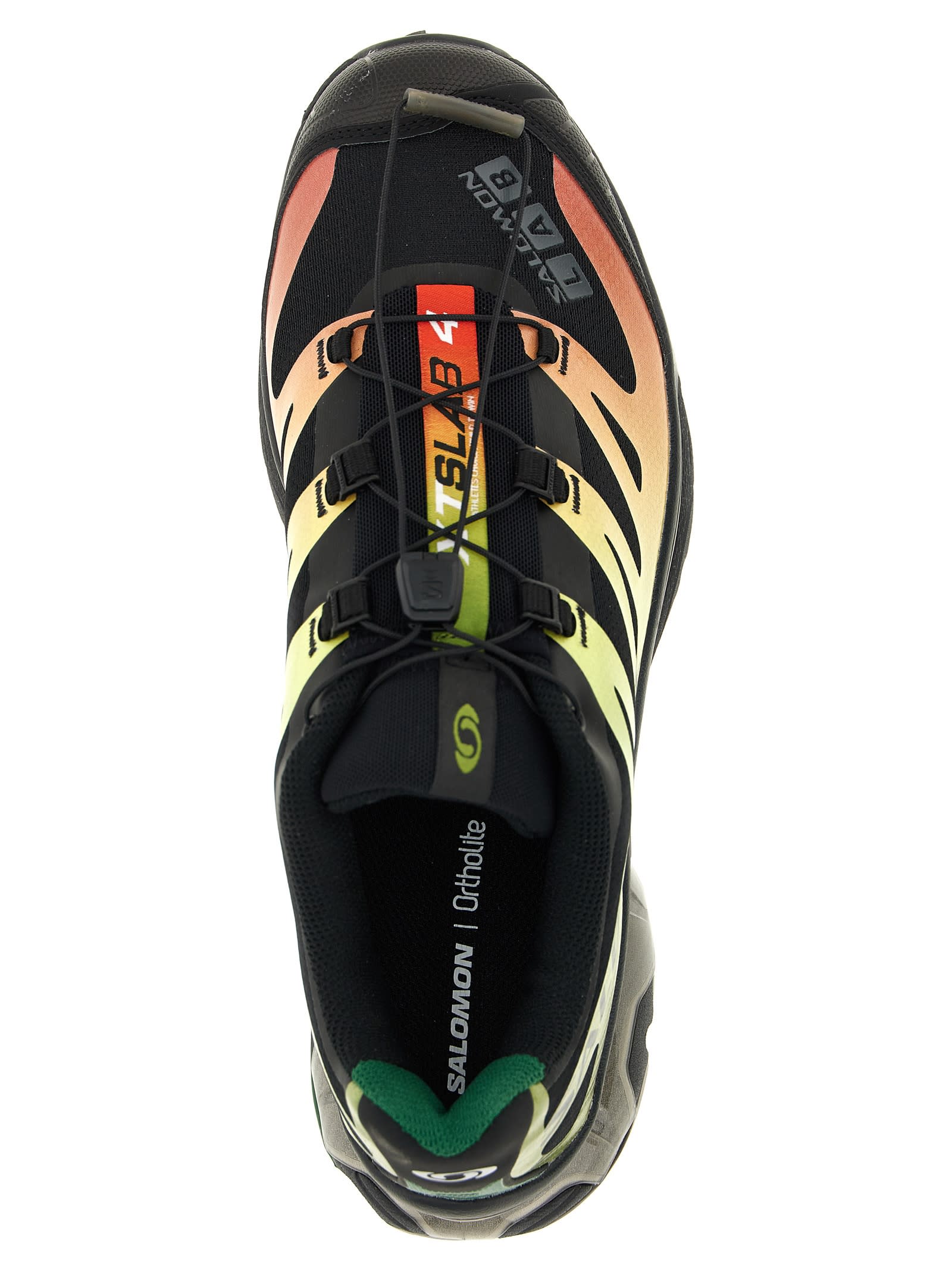Salomon Round-toe Sneakers With Signature Logo In Multi