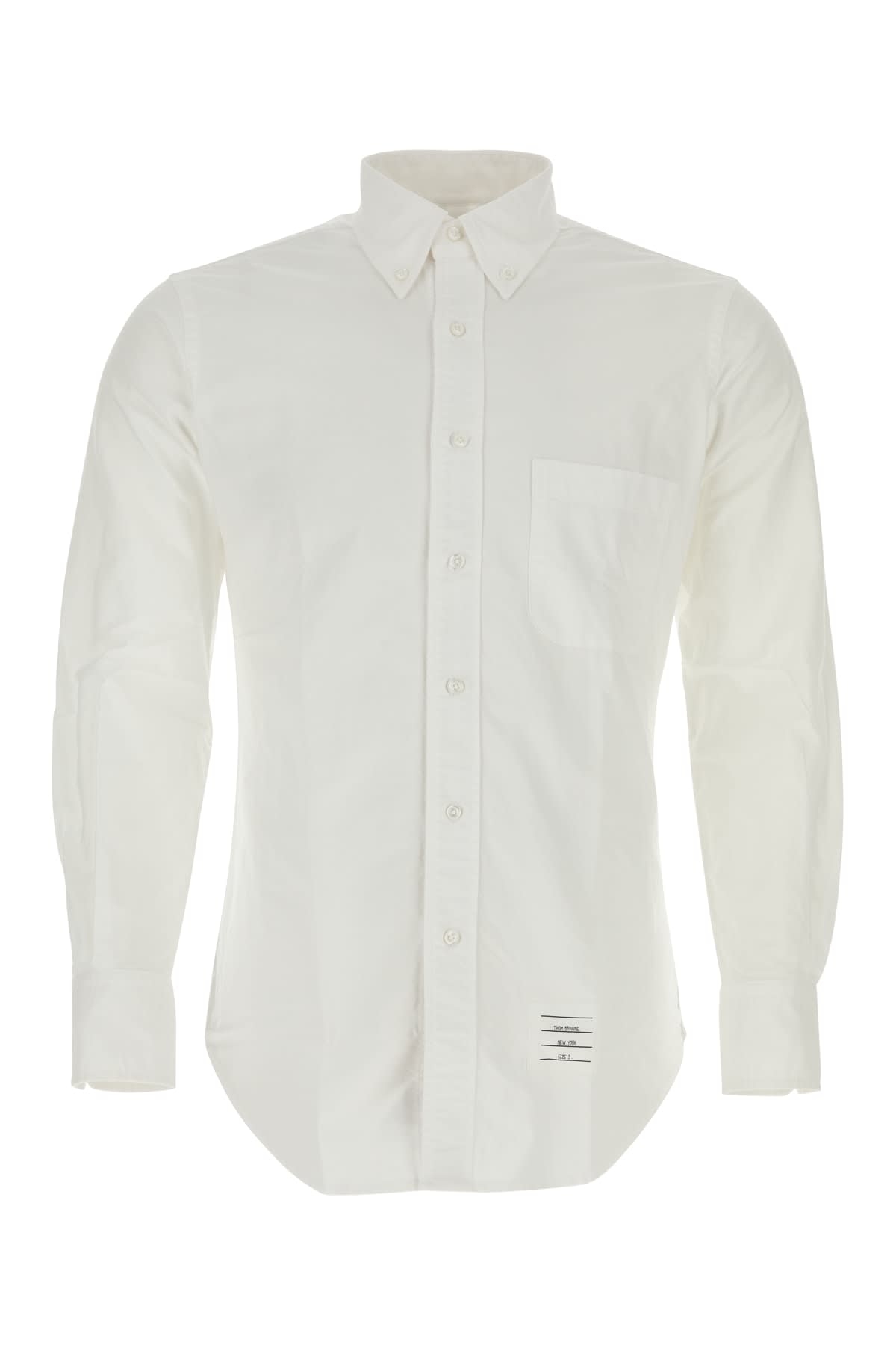 Shop Thom Browne Camicia In White