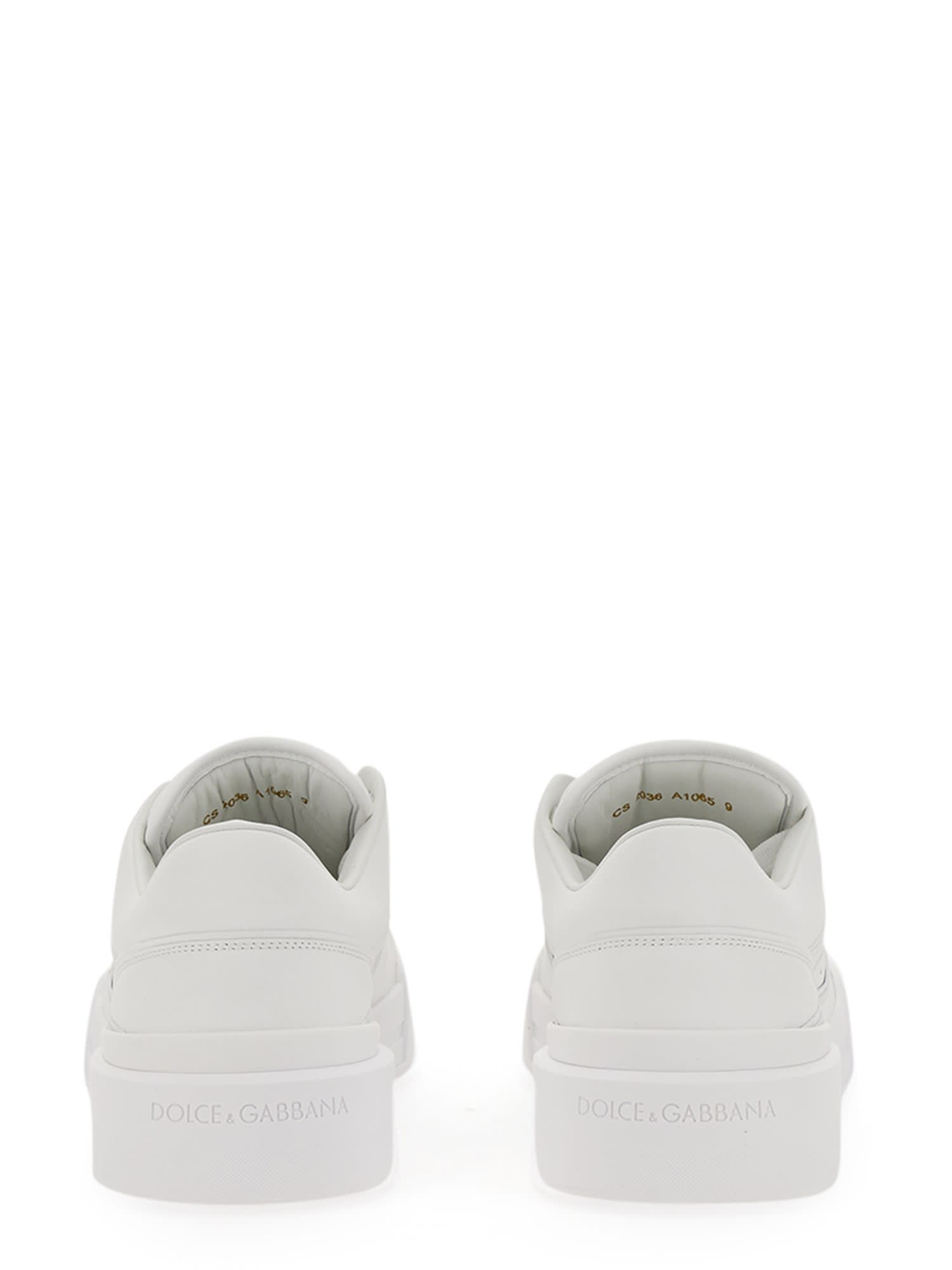 Shop Dolce & Gabbana Sneaker New Rome In White