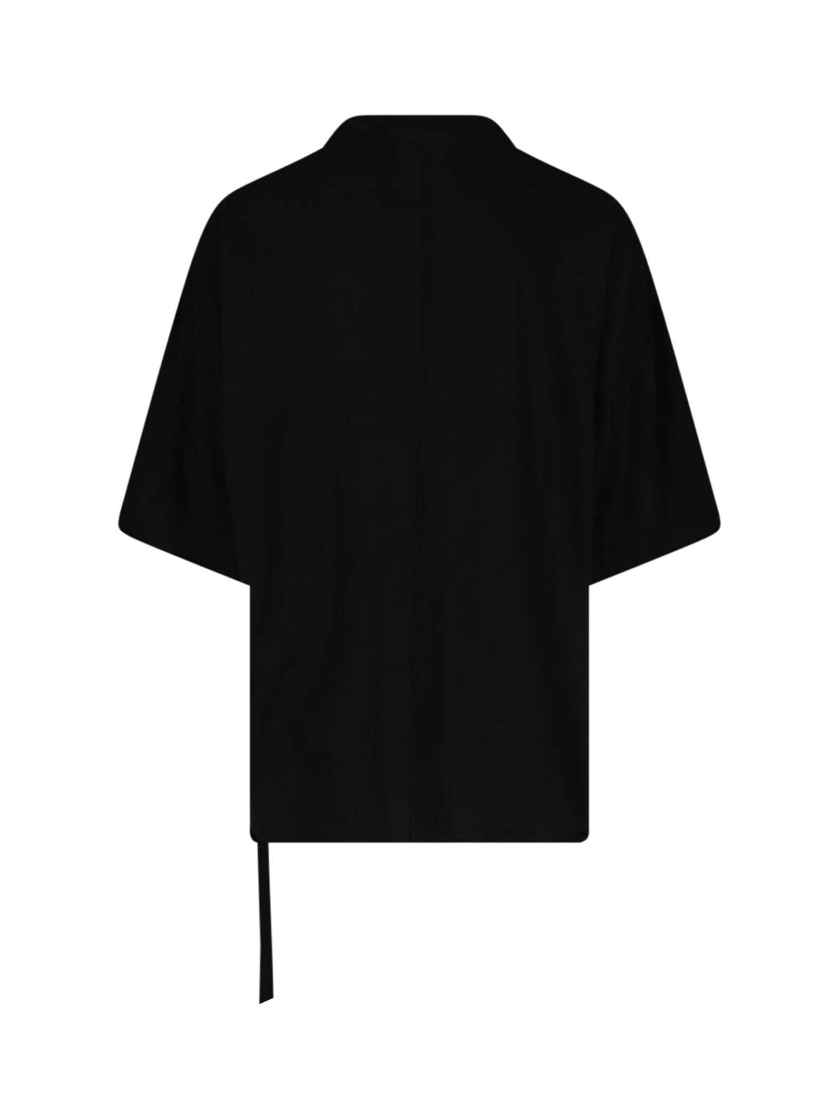 Drkshdw T-shirt With Lace In Black