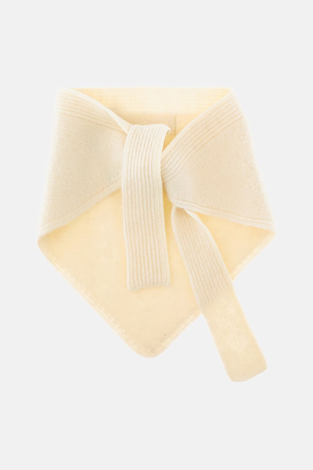 Jacquemus Le Chale Gros Grain In Neutral