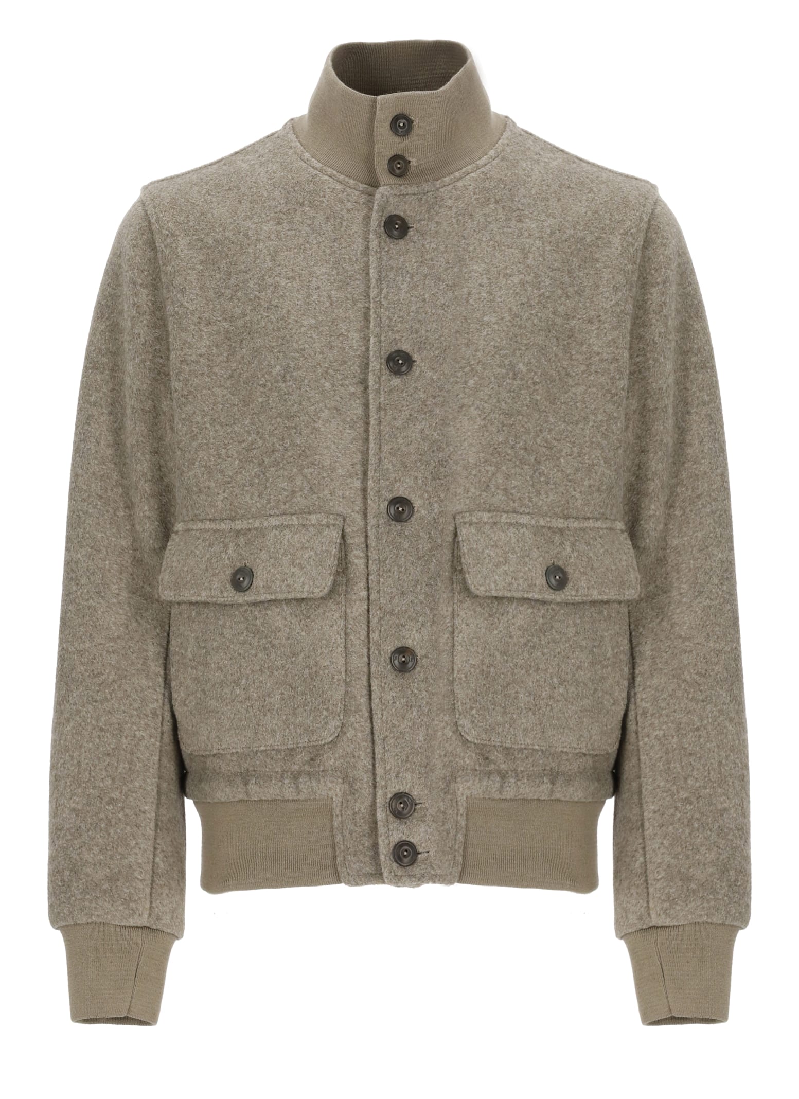 Shop Stewart Tullio Jacket In Grey