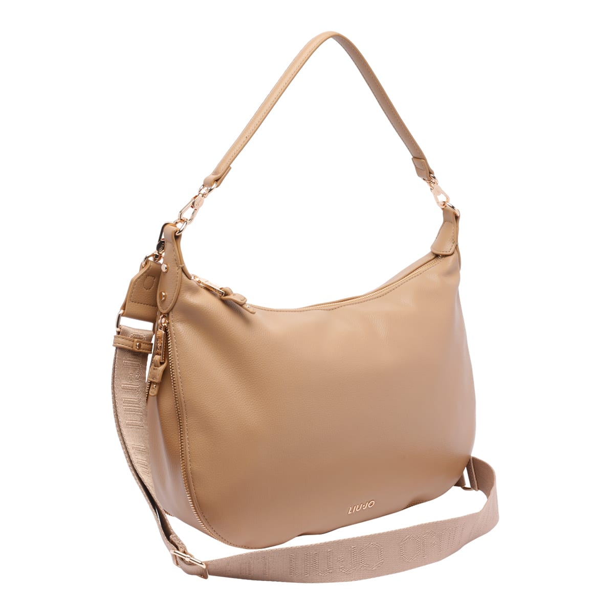 Liu •jo Liu Jo Camel Shoulder Bag With Elegant Design In Beige