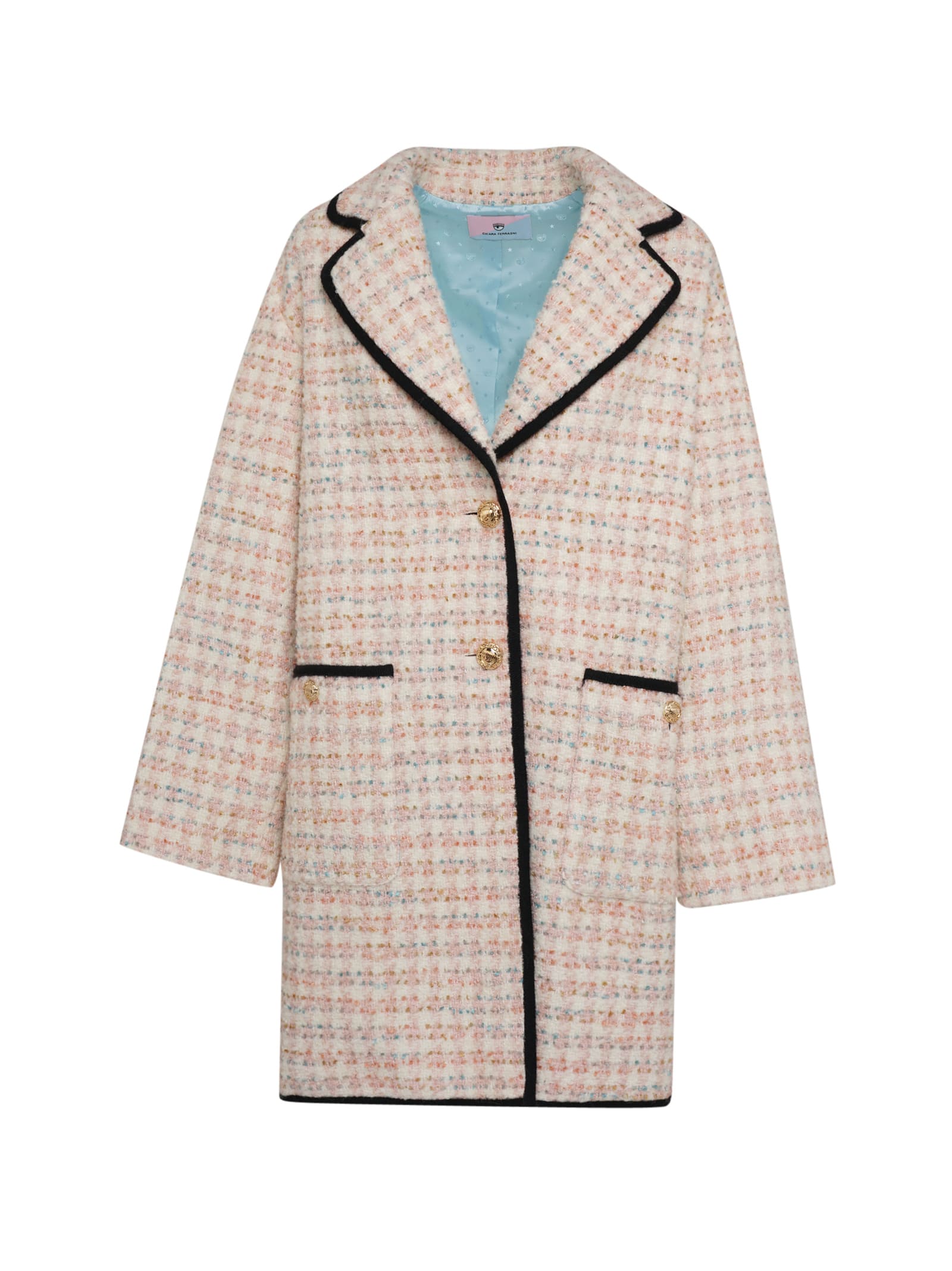 Chiara Ferragni Tweed Coat