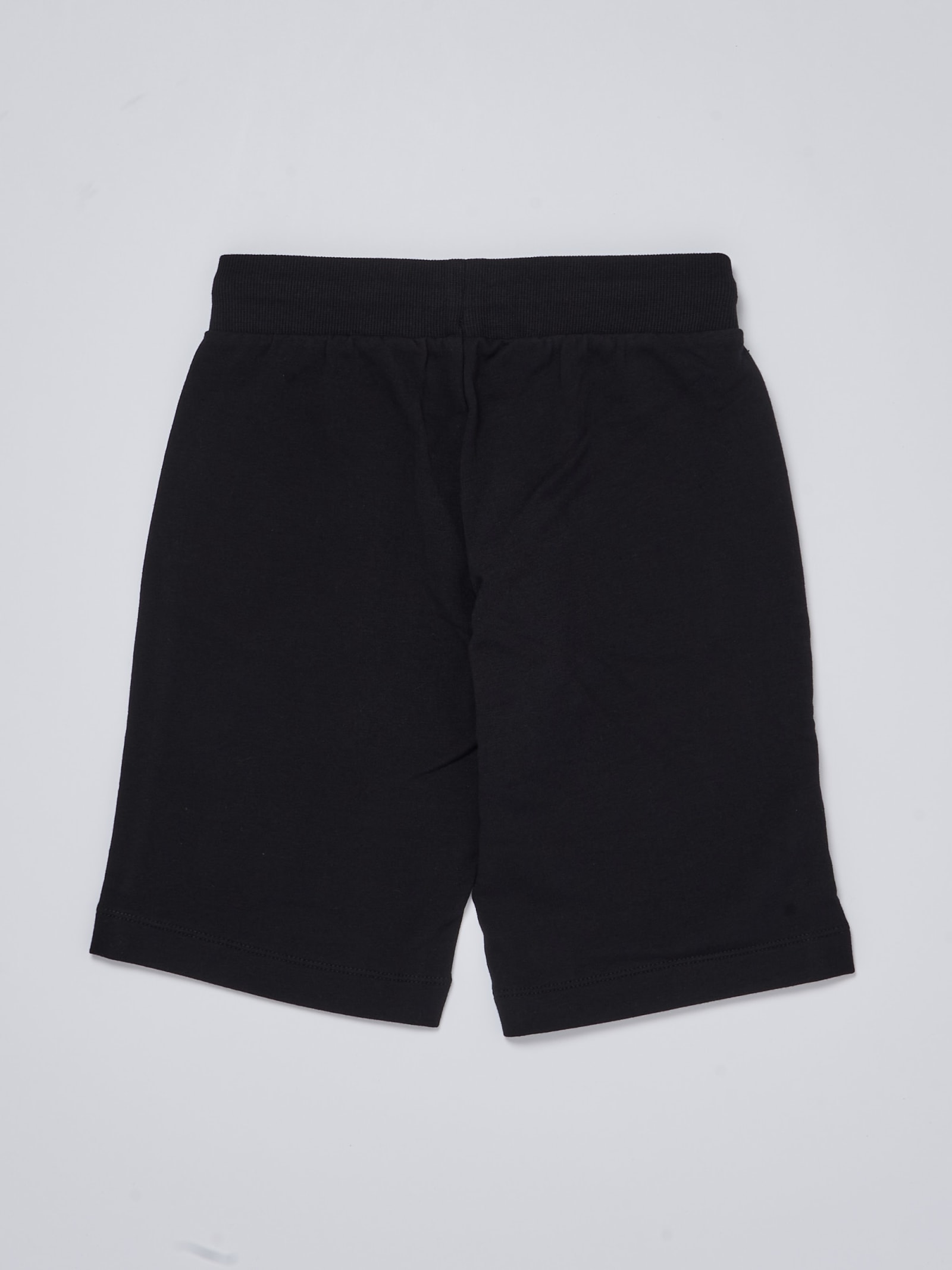 Shop Moschino Shorts Shorts In Nero