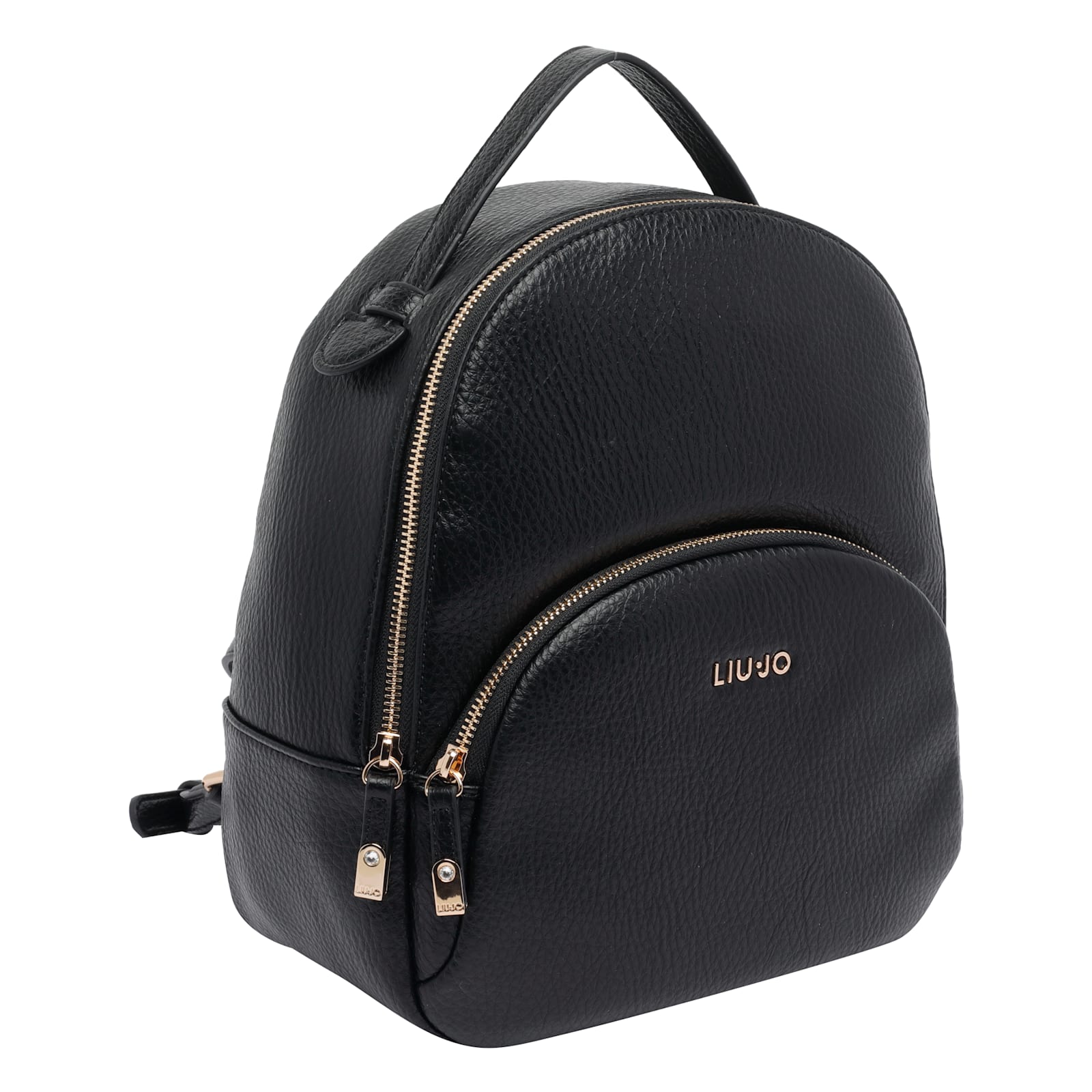 Liu •jo Logo Backpack In Black