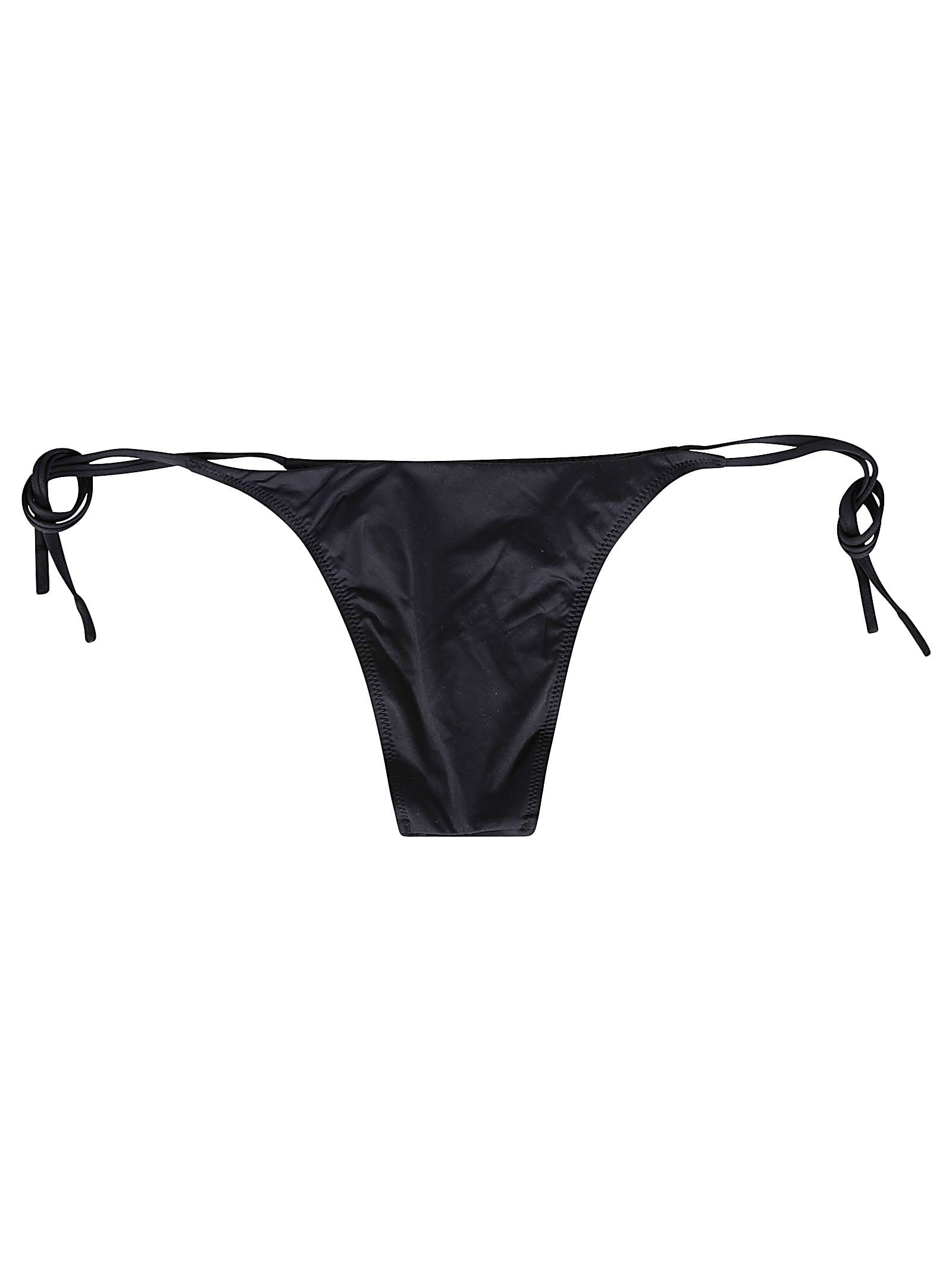 Shop Polo Ralph Lauren Logo Detail Panties In Black