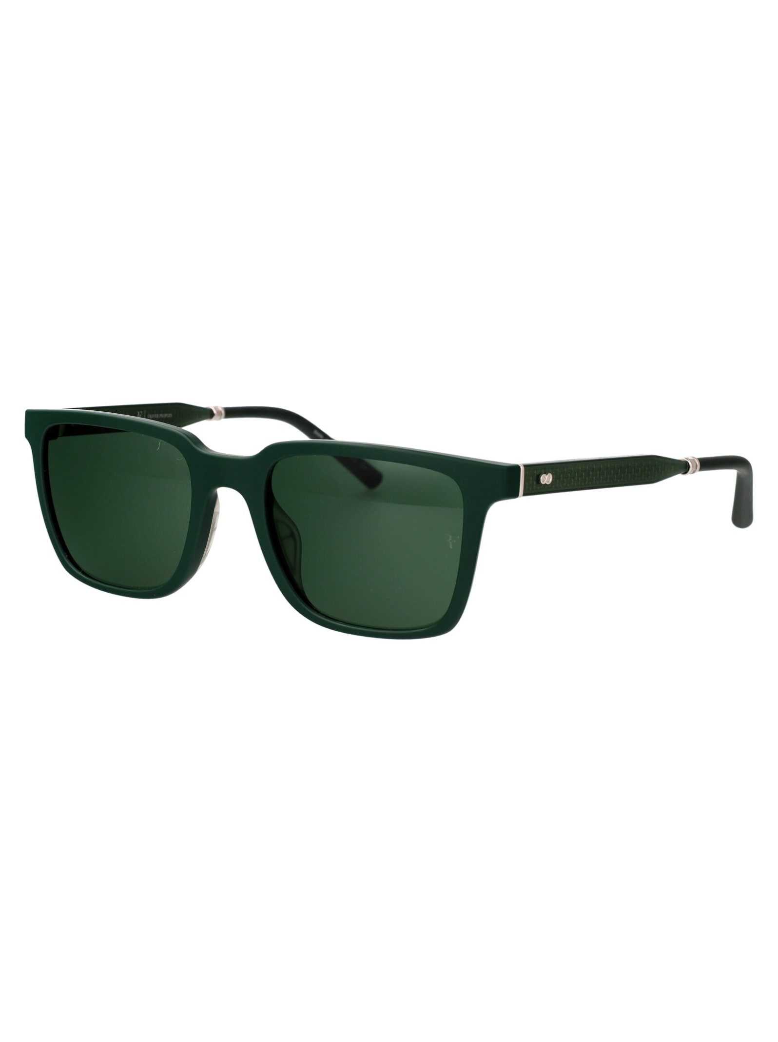 Shop Oliver Peoples Mr. Federer Sunglasses In 700471 Semi-matte Ryegrass