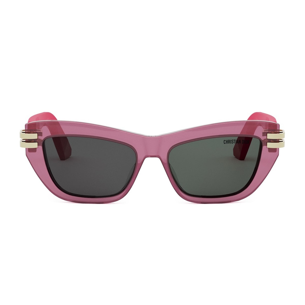 Dior Eyewear Cdior B2u 73a0 Rosa Trasparente Lucido Sunglasses