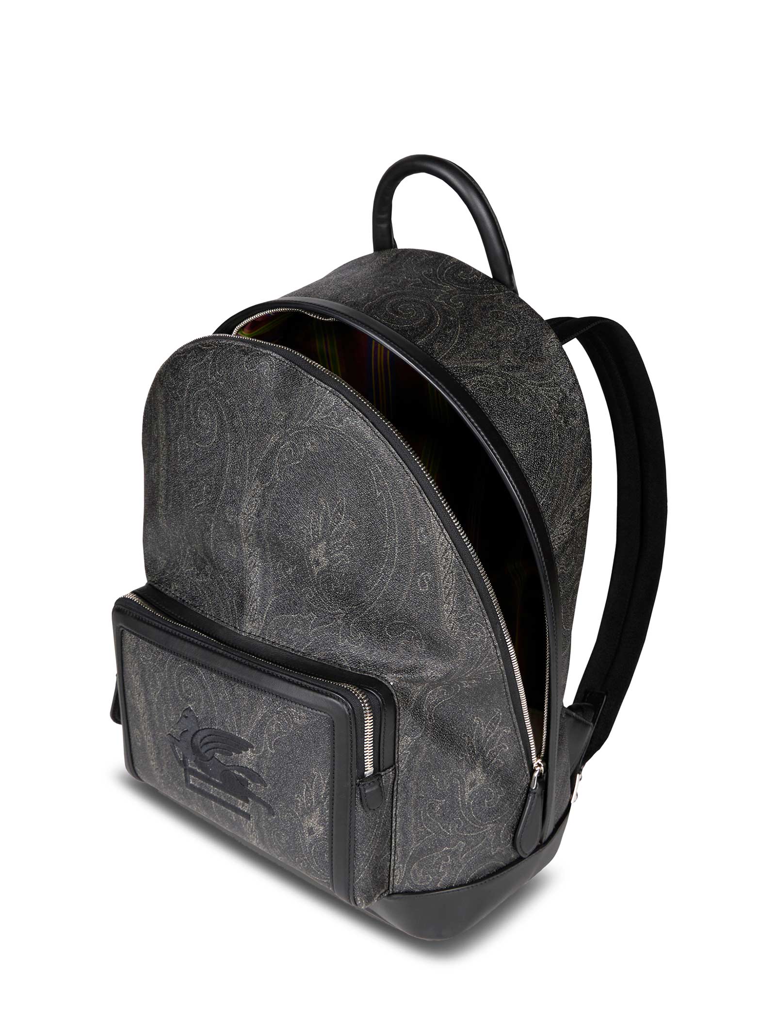 Shop Etro Backpack In Black