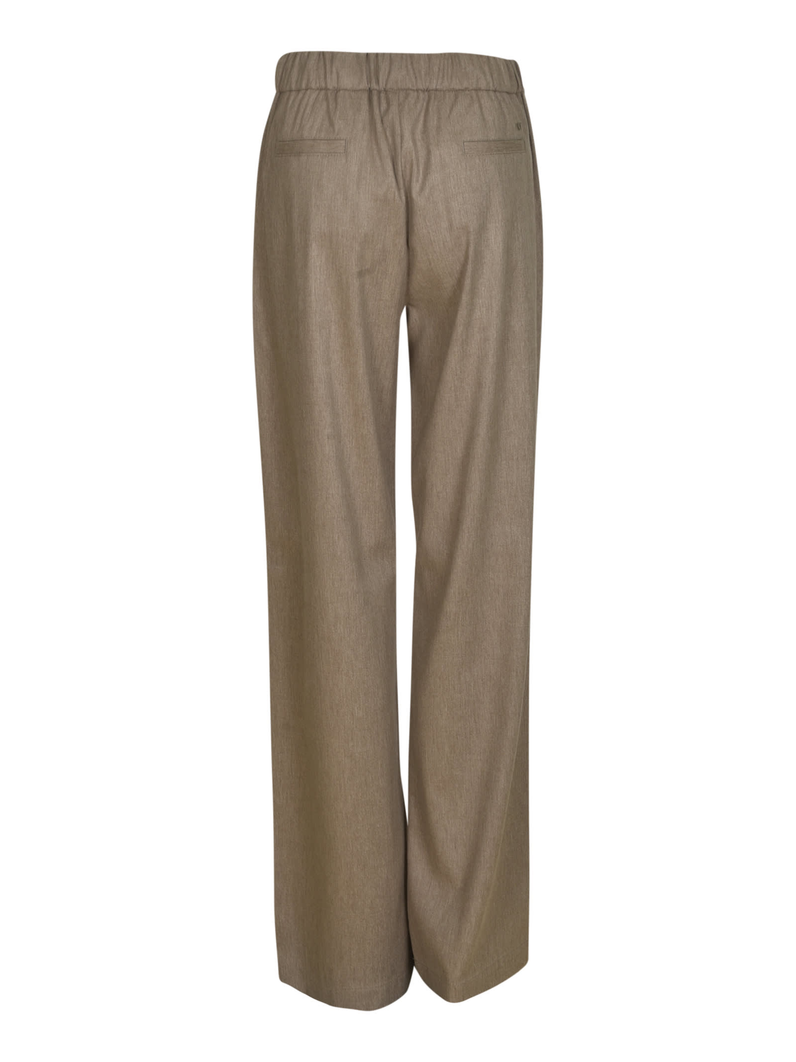 Shop Fay Drawstring Waist Straight Leg Trousers In S400