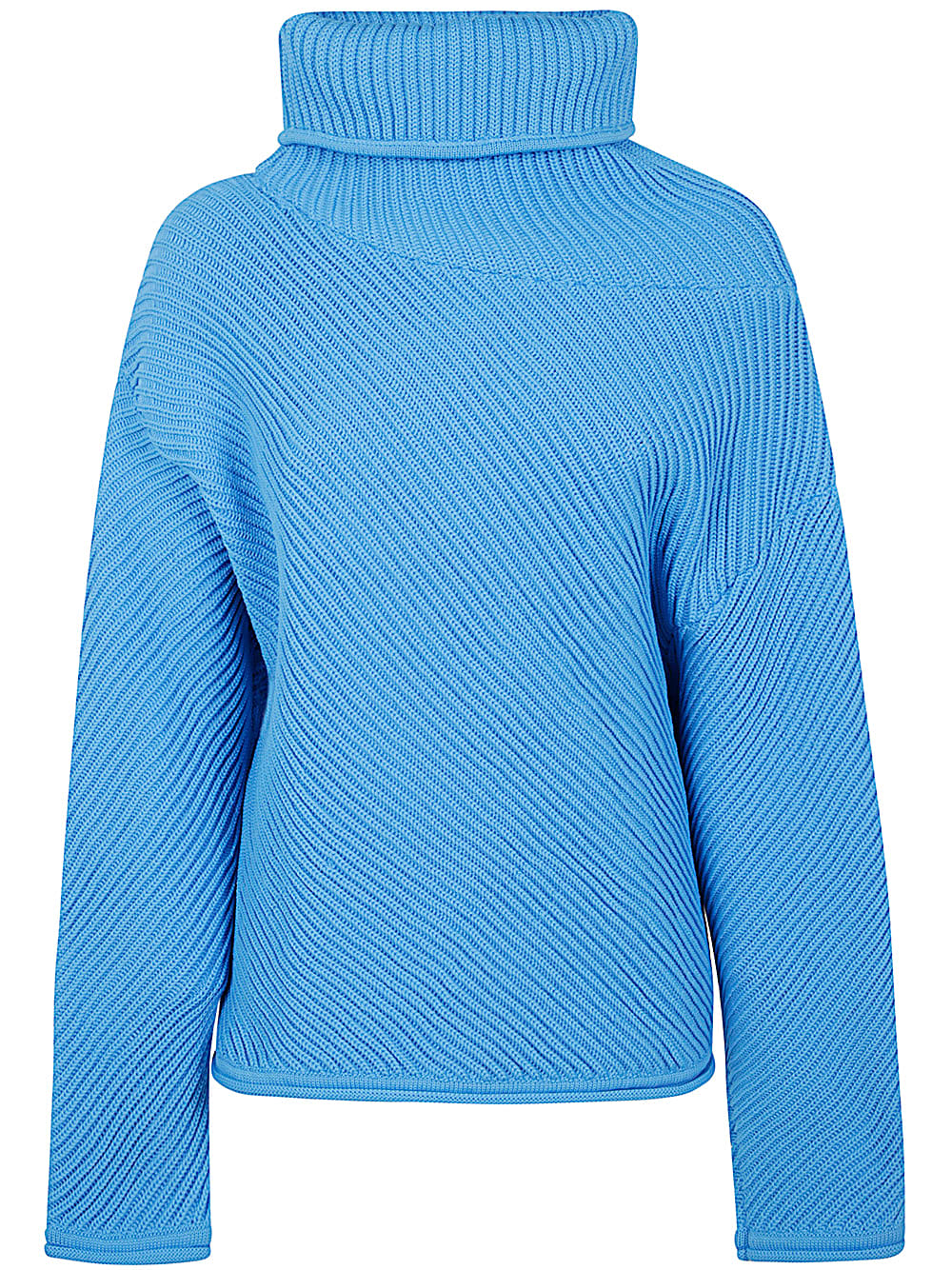 Shop Philosophy Di Lorenzo Serafini Recycled Polyester Sweater In Light Blue