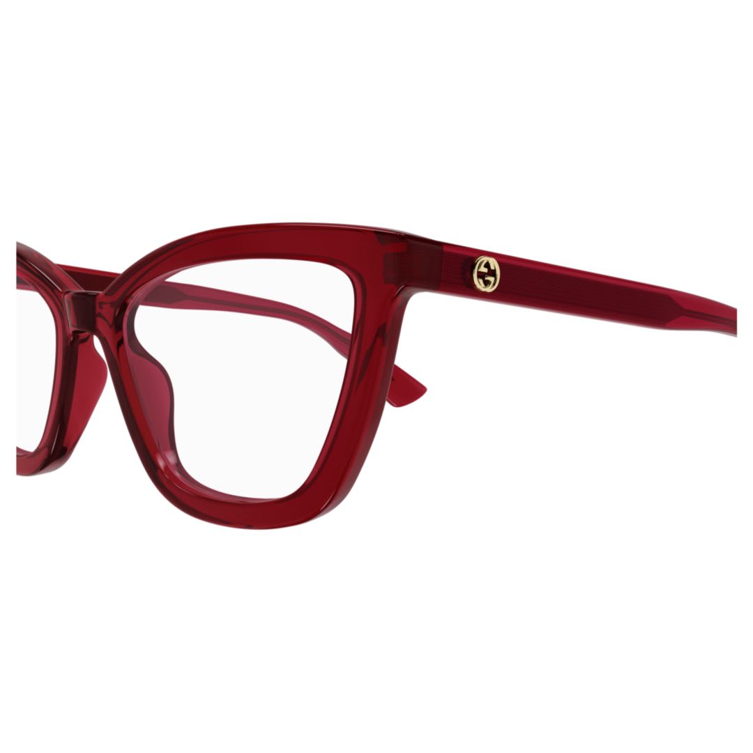 Gucci Gg1686o Linea Gg Logo Eyeglasses In Brown