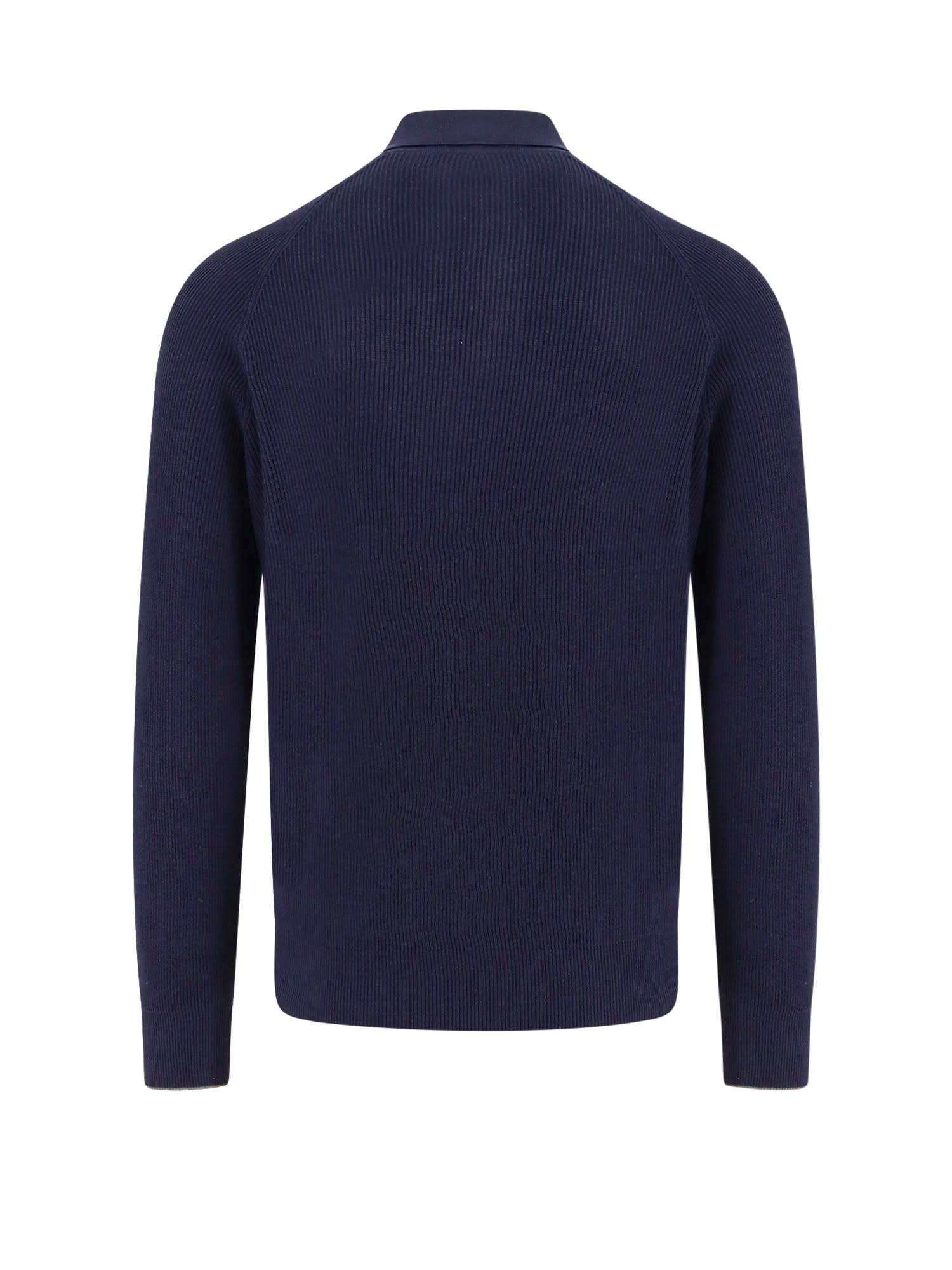 Shop Brunello Cucinelli Sweater In Blue