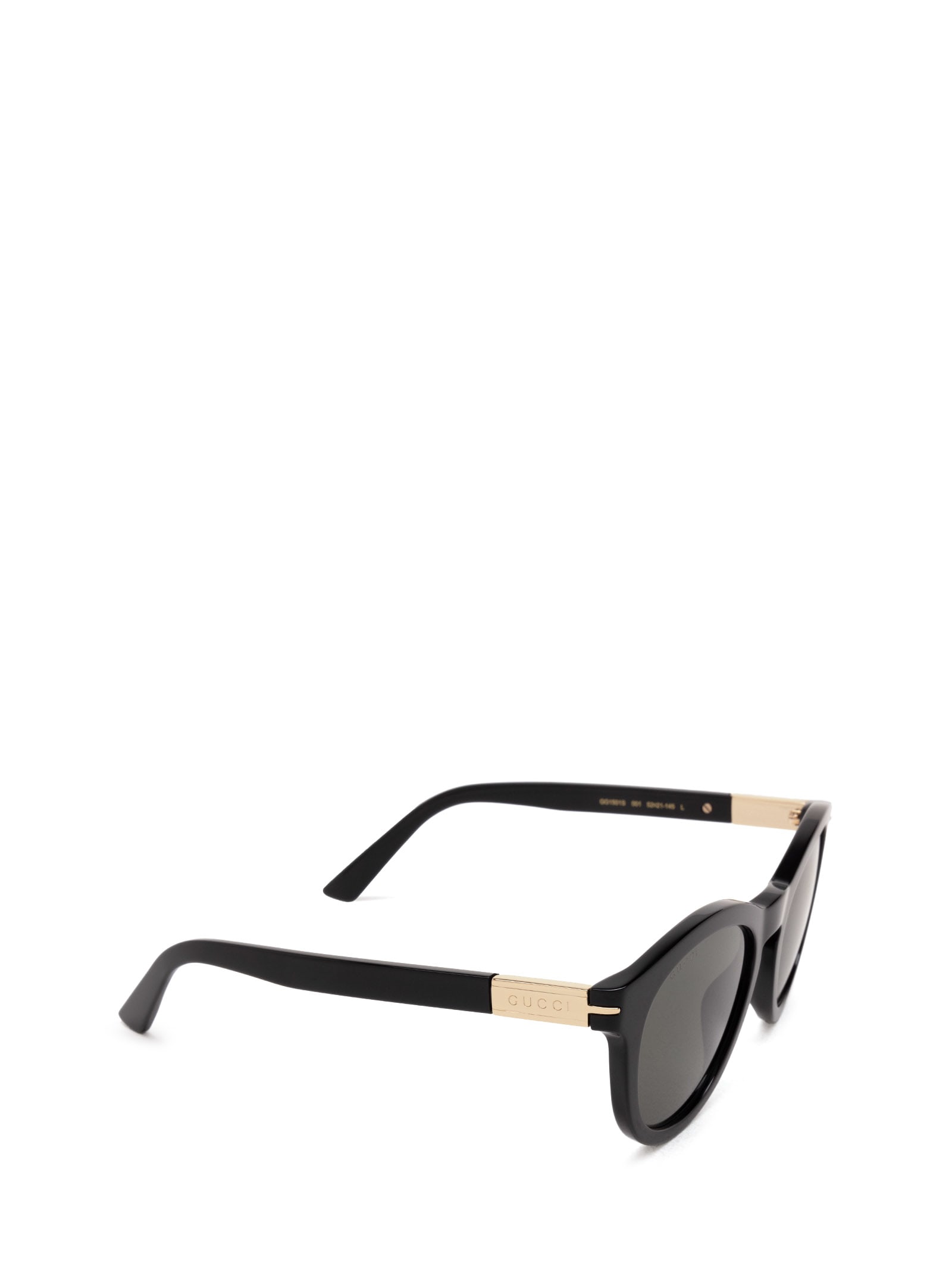 Shop Gucci Gg1501s Black Sunglasses
