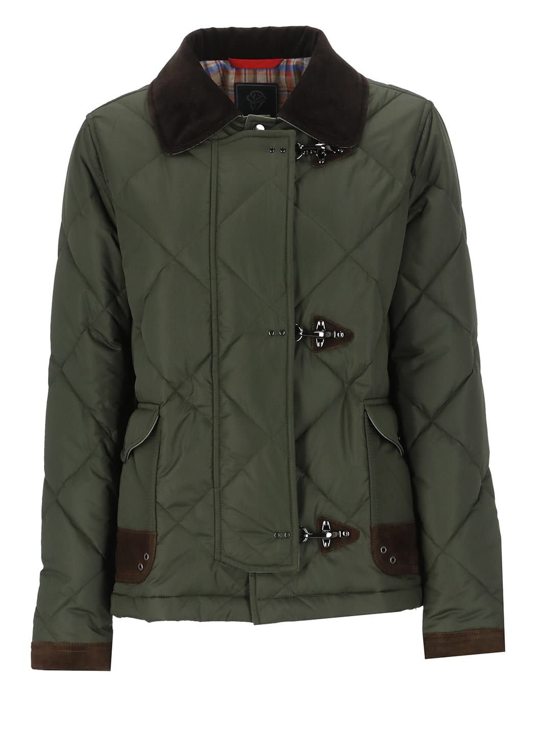 Fay Quilted 3 Hooks Jacket