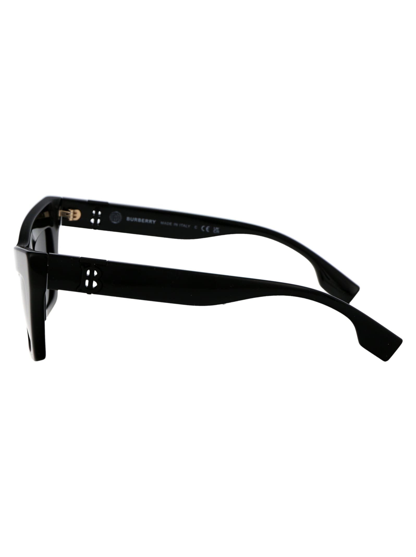 サングラス BURBERRY Woman Sunglasses Black 0BE4405 409387 BURBERRY BE4405 409387 Sunglasses Black Frame Dark Grey