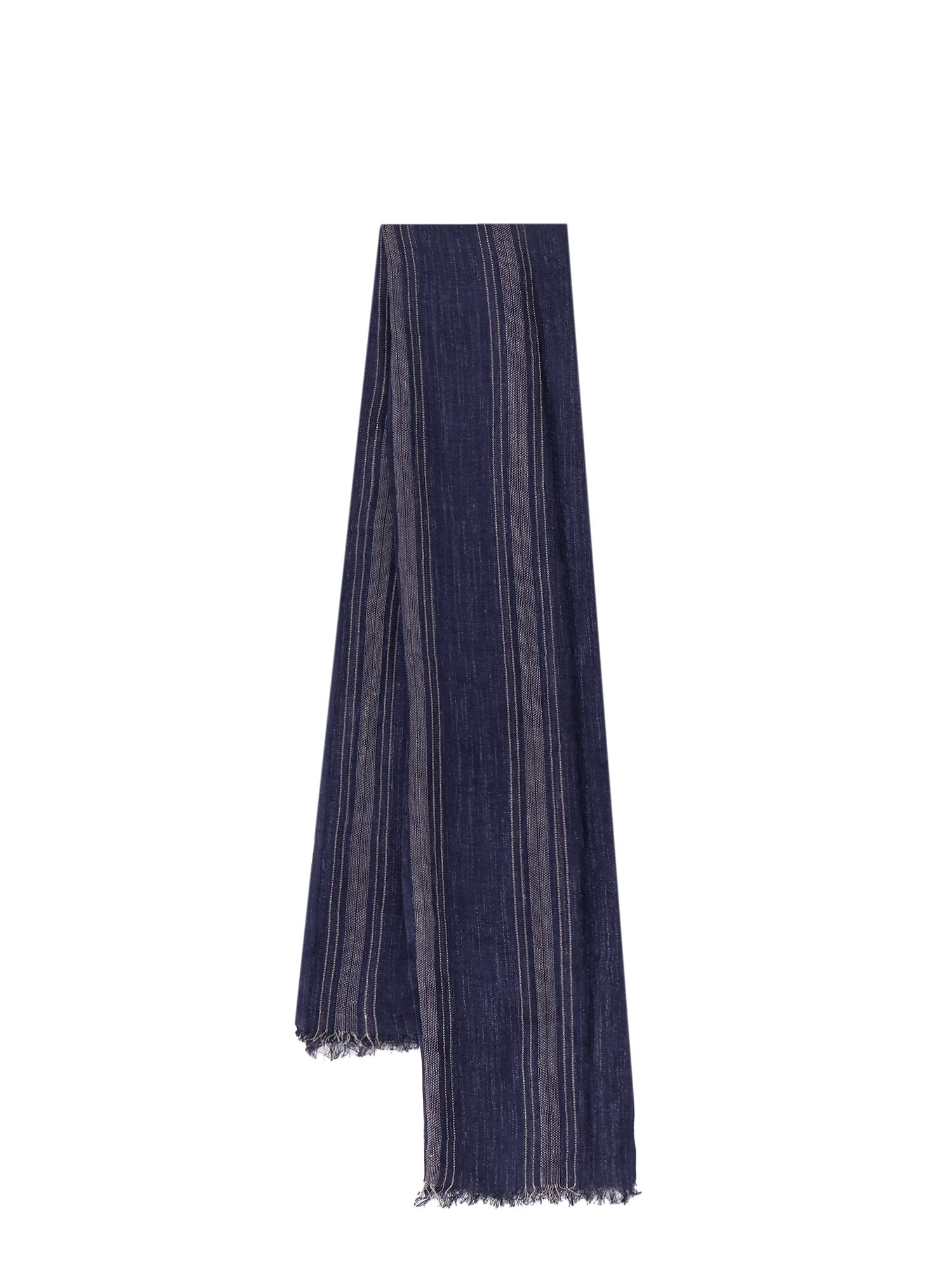 Silk And Linen Scarf - Brunello Cucinelli - Modalova