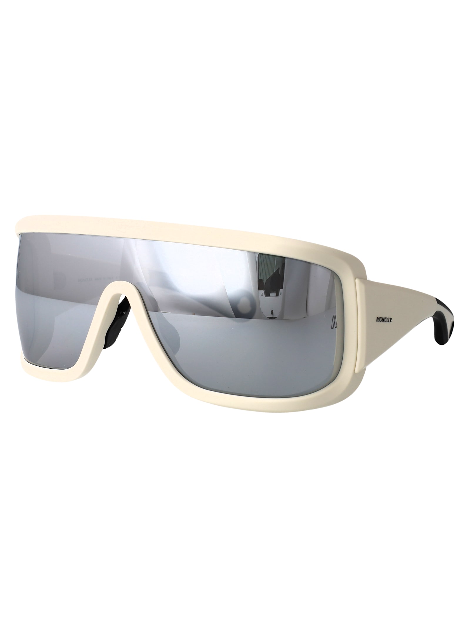 Moncler Matte Butter Injectate Sunglasses In Gray
