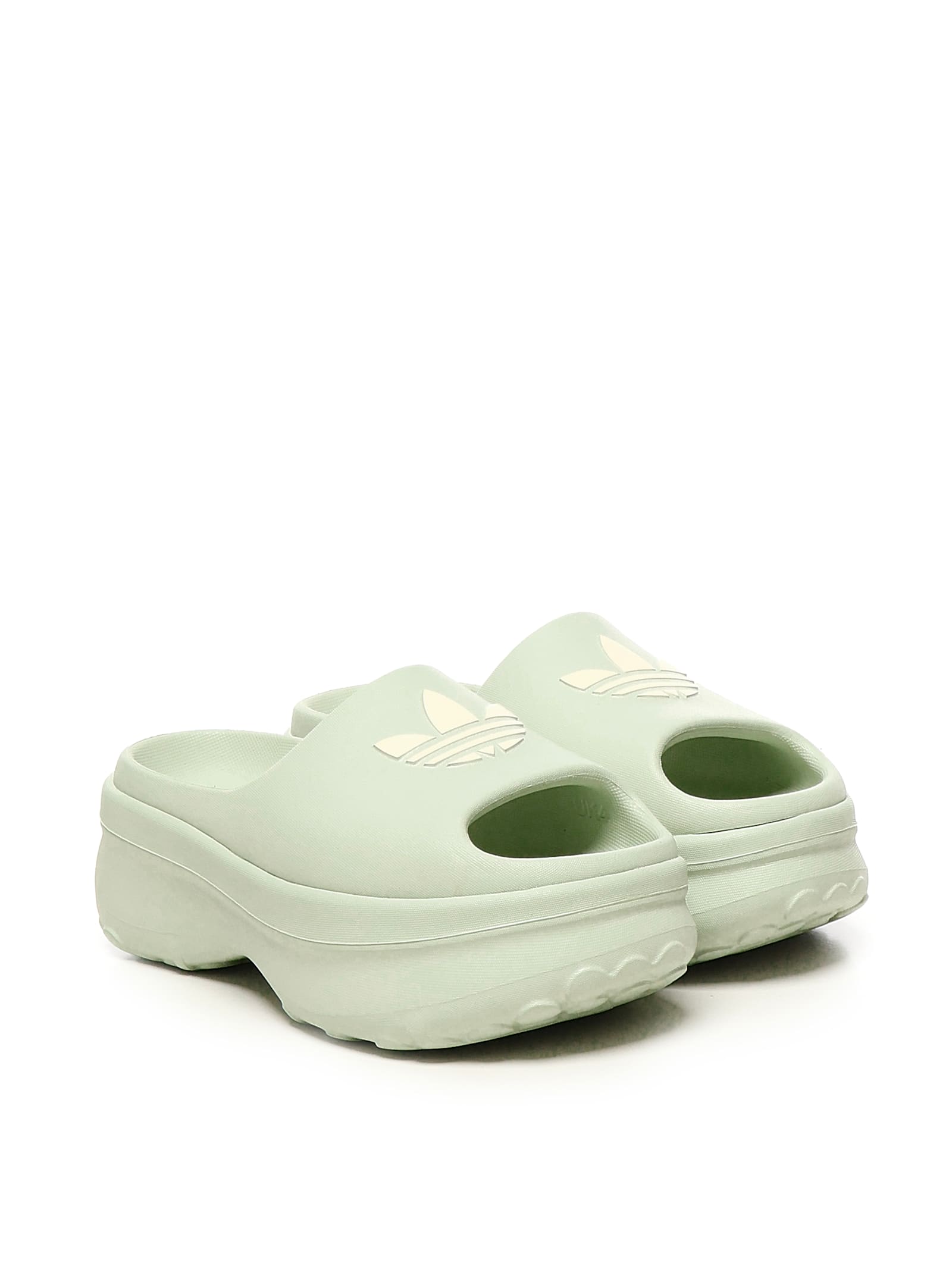 Adidas Originals Adidas Adifom Stan Smith Platform Slide In Green