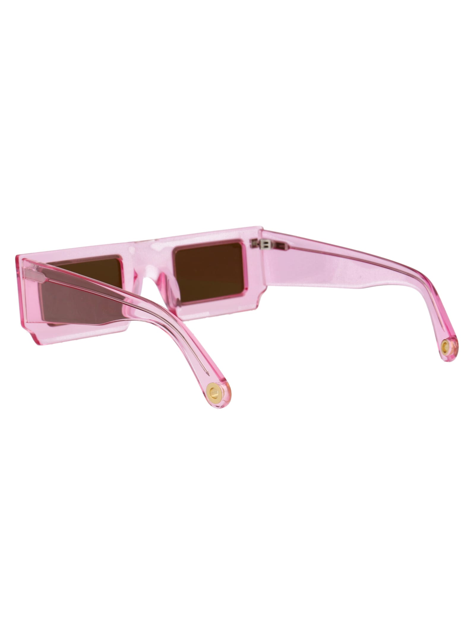 Shop Jacquemus Les Lunettes Soleil Sunglasses In Rosa