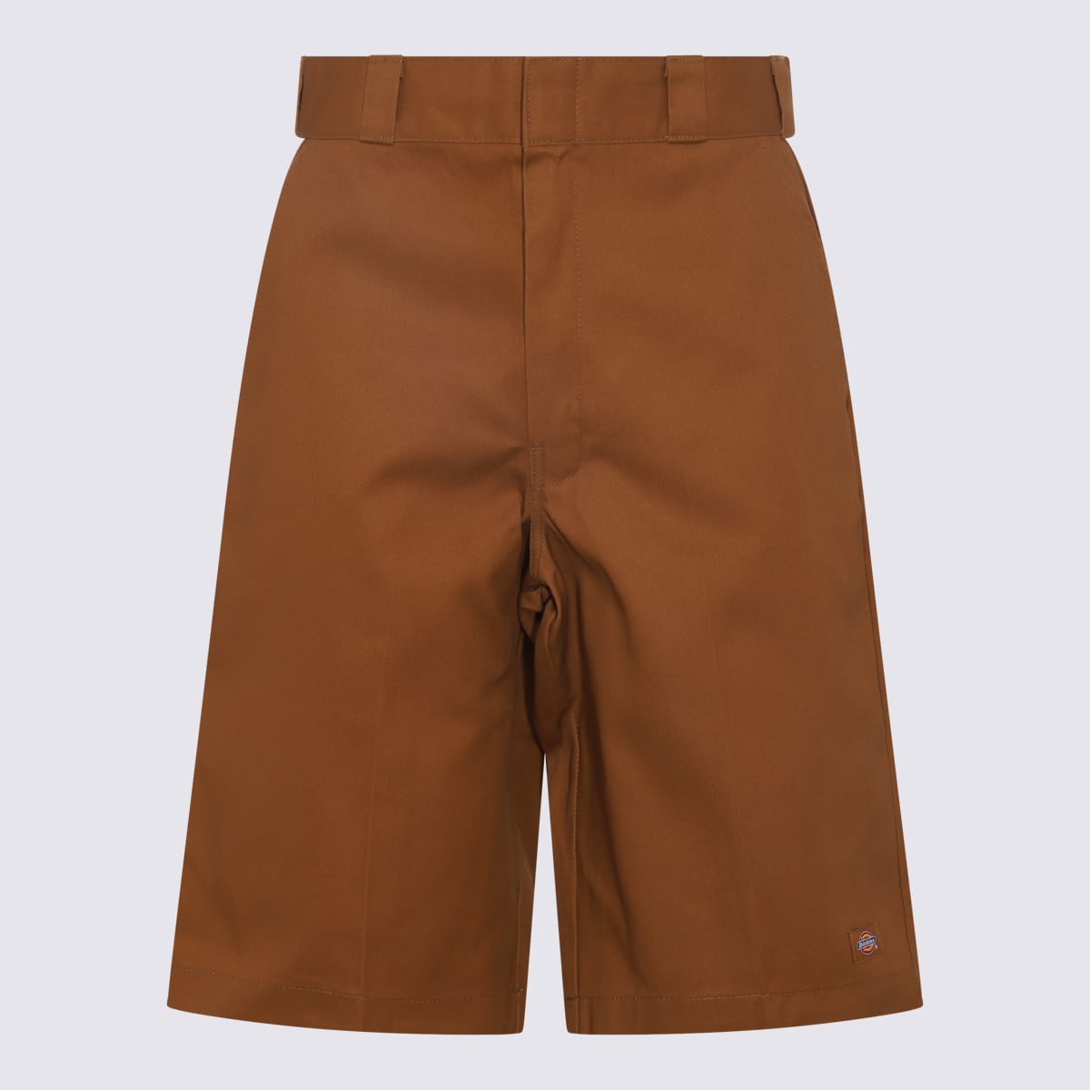 Shop Dickies Brown Cotton Blend Shorts