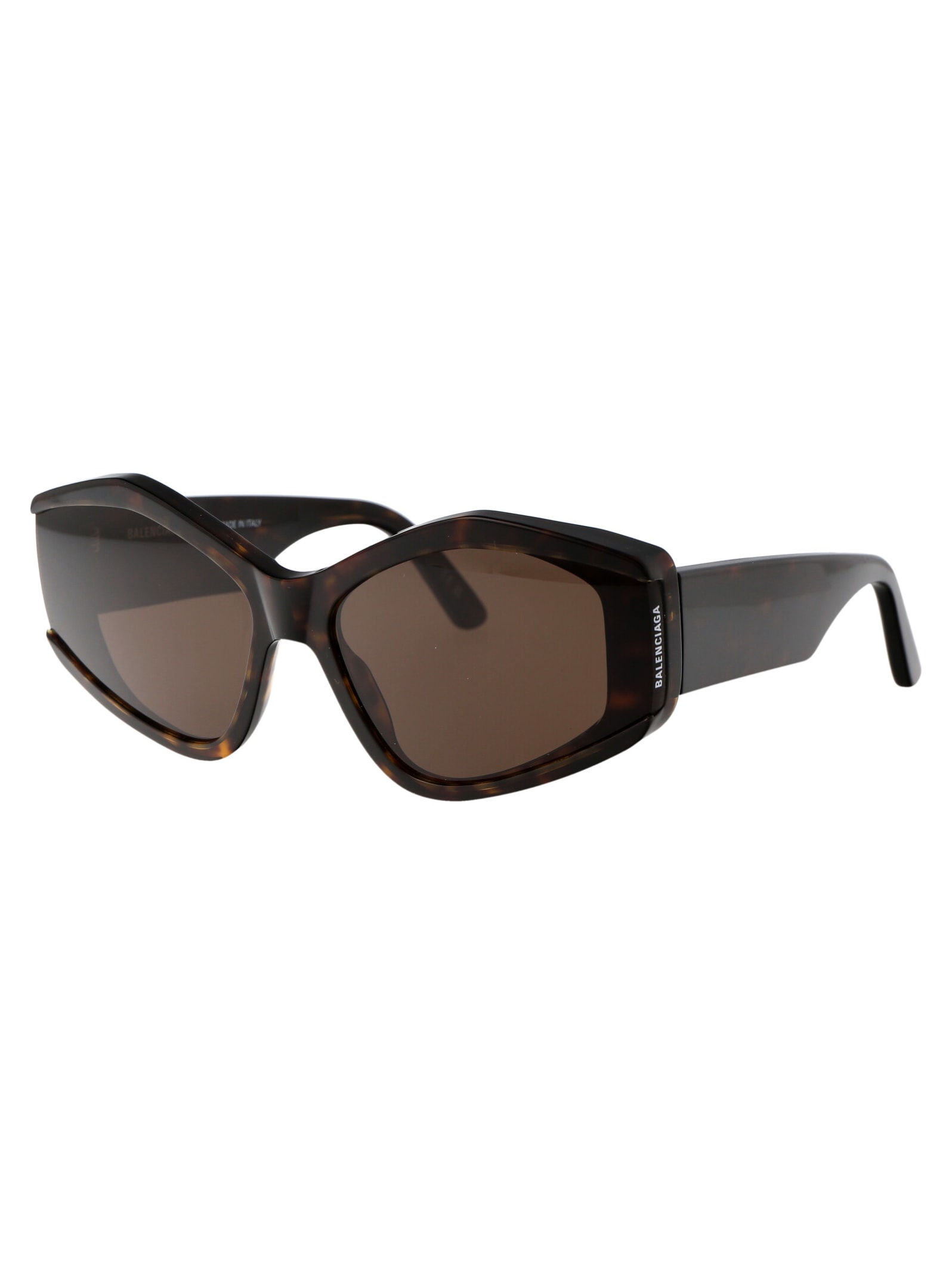 Shop Balenciaga Bb0302s Sunglasses In 002 Havana Havana Brown