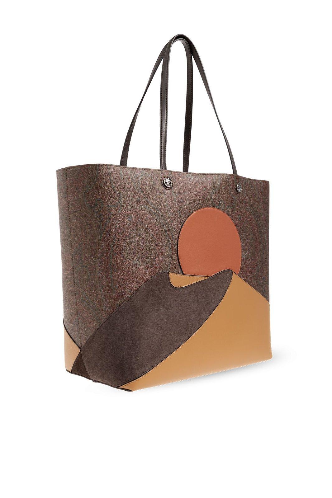 Shop Etro Paisley-jacquard Large Tote Bag