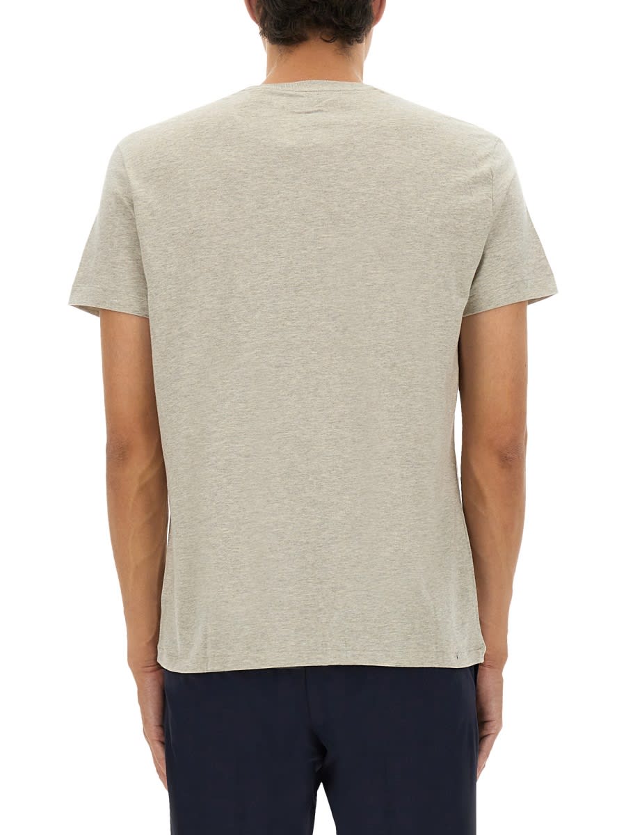Polo Ralph Lauren Cotton T-shirt In Gray