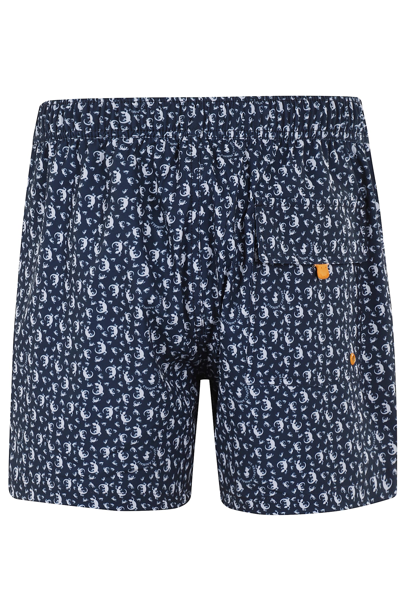 Save The Duck Drawstring Swimming Trunks In Blue
