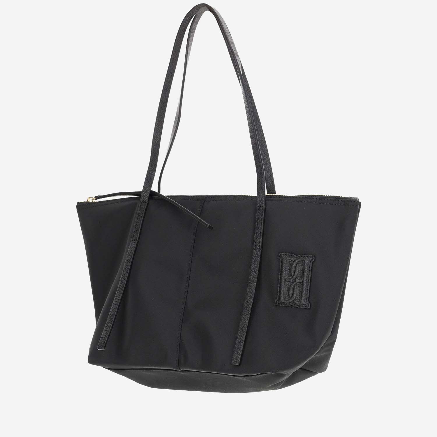 Shop By Malene Birger Nabella Shoulder Bag In Black