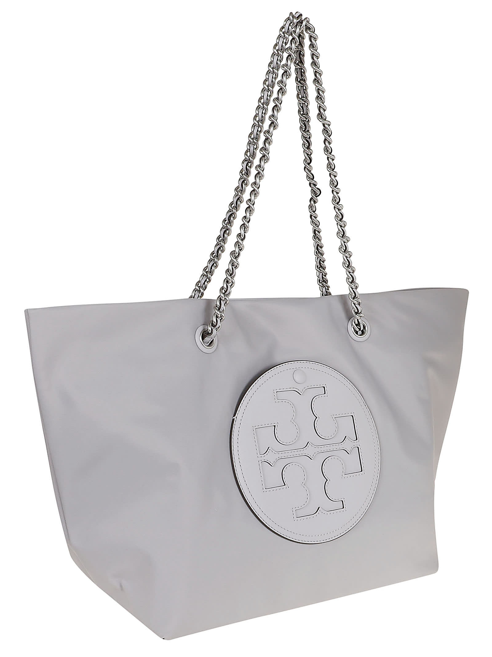 Shop Tory Burch Ella Chain Tote In Bay Gray